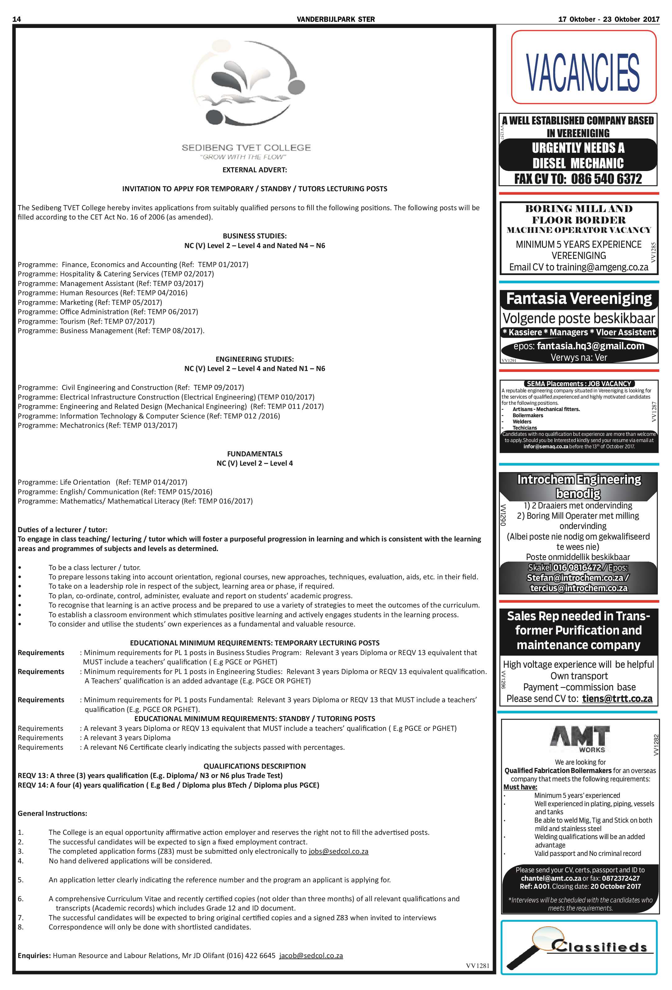 Vanderbijlpark Ster 17 – 23 Oktober 2017 page 14