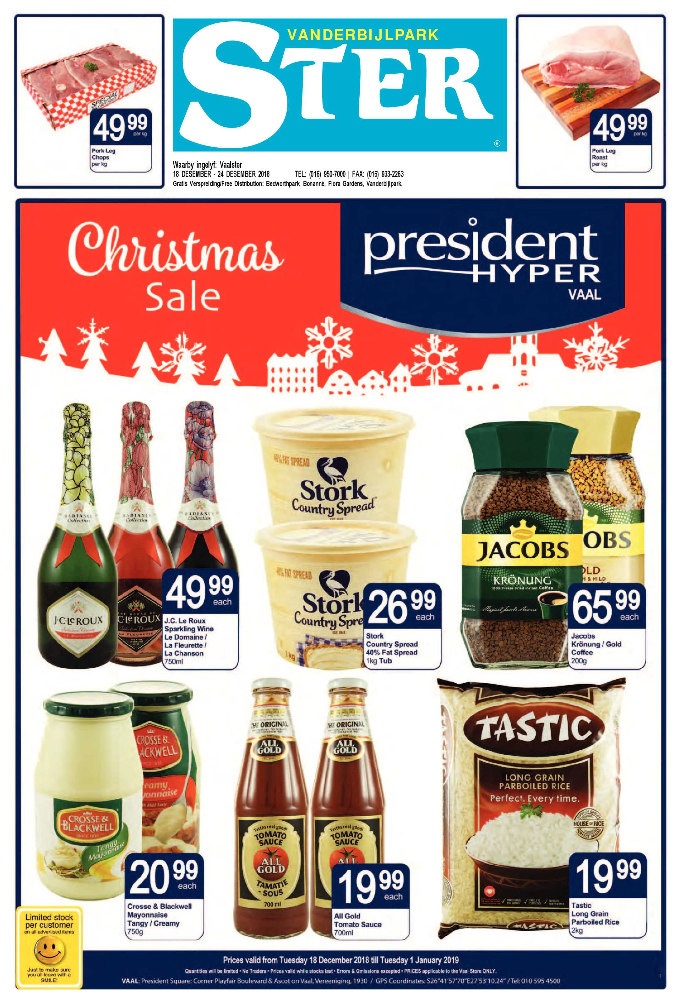 Vanderbijlpark Ster 18 – 24 Desember 2018 page 1