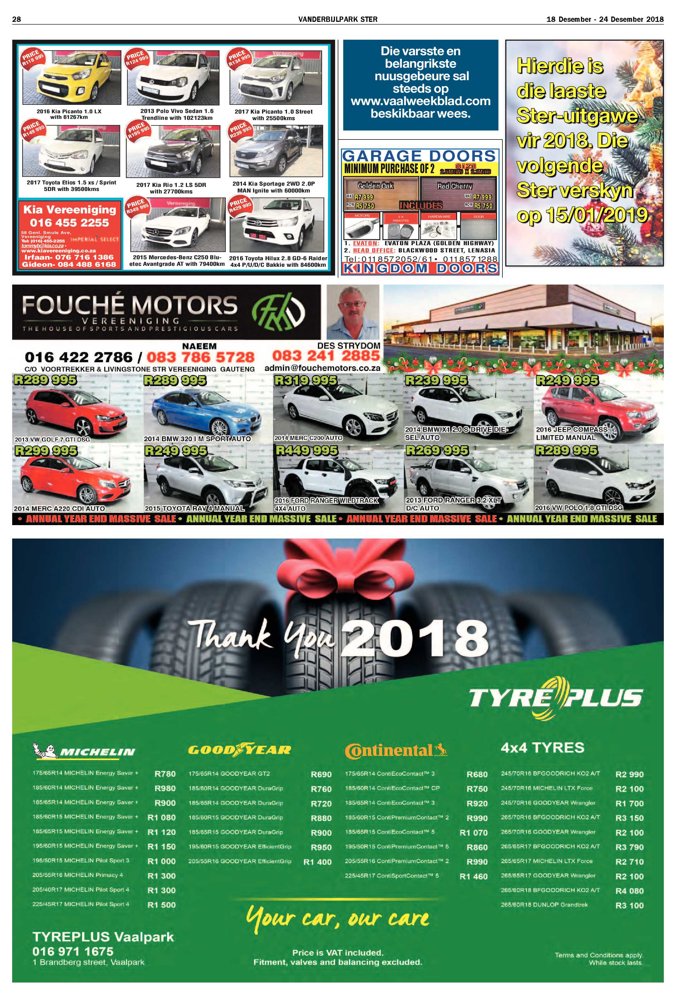 Vanderbijlpark Ster 18 – 24 Desember 2018 page 32