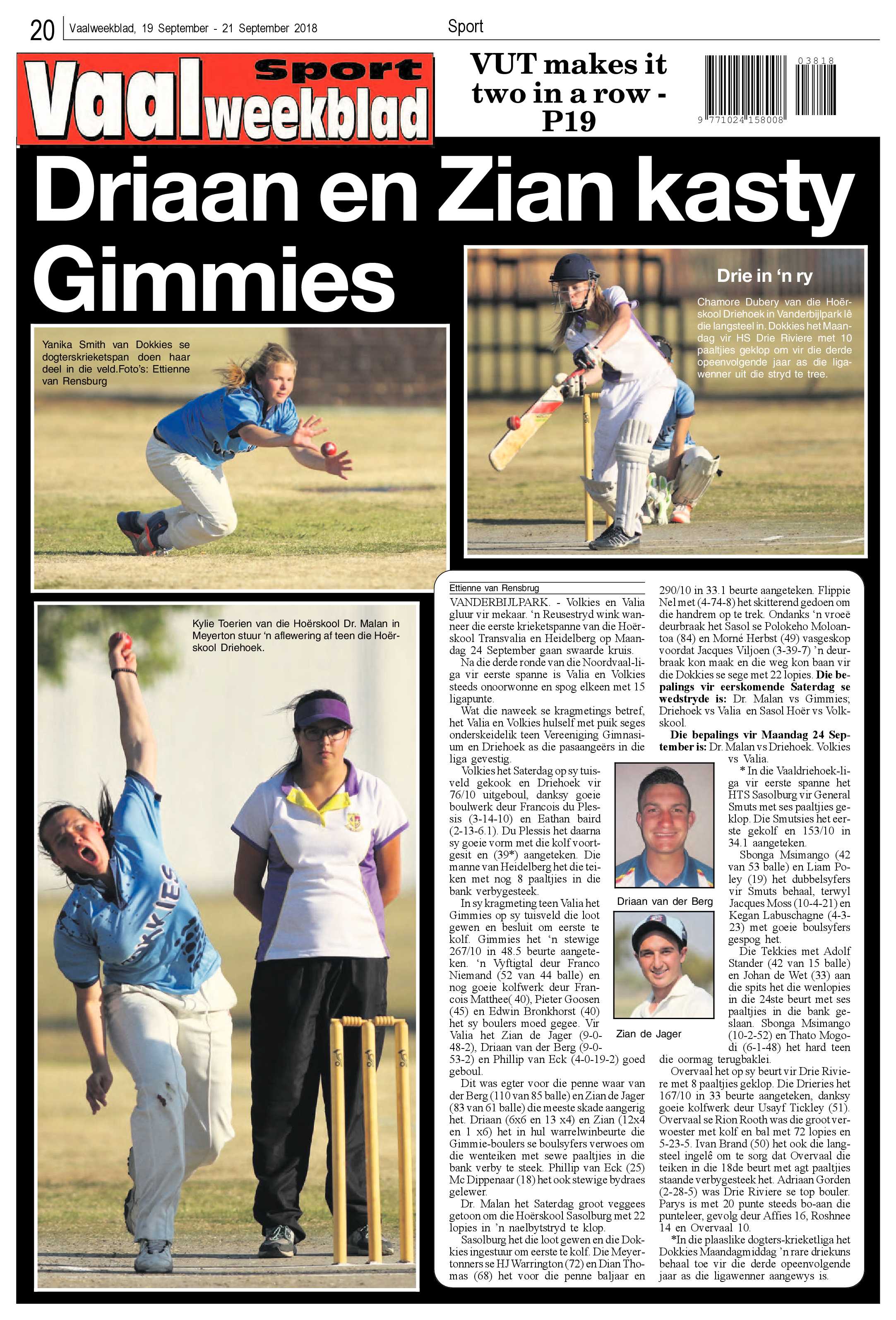 Vanderbijlpark Ster 18 – 24 September 2018 page 20