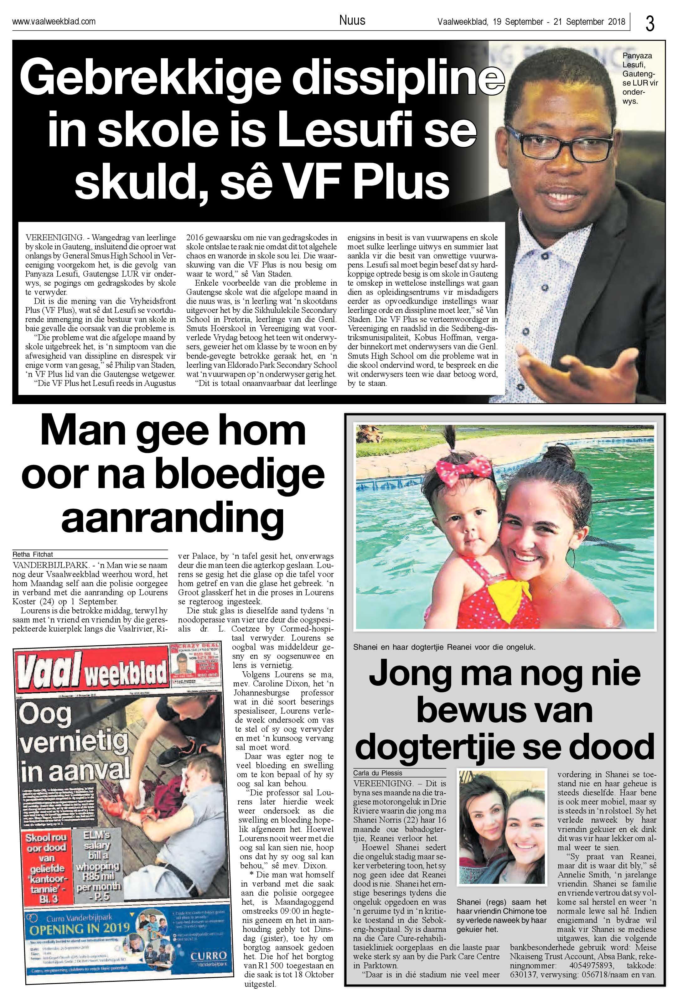Vanderbijlpark Ster 18 – 24 September 2018 page 3