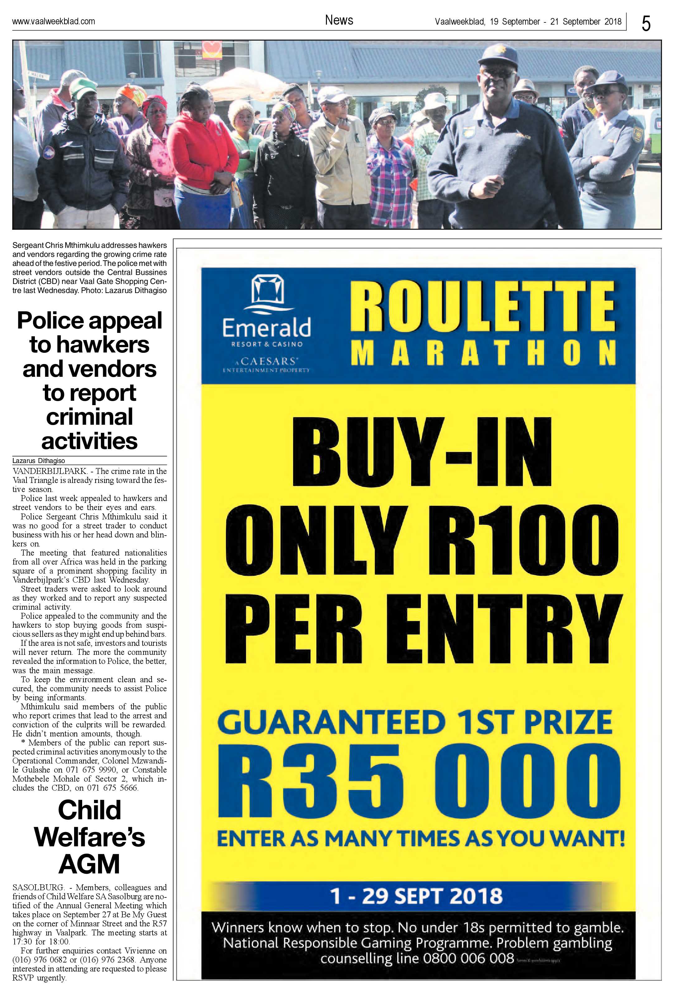 Vanderbijlpark Ster 18 – 24 September 2018 page 5