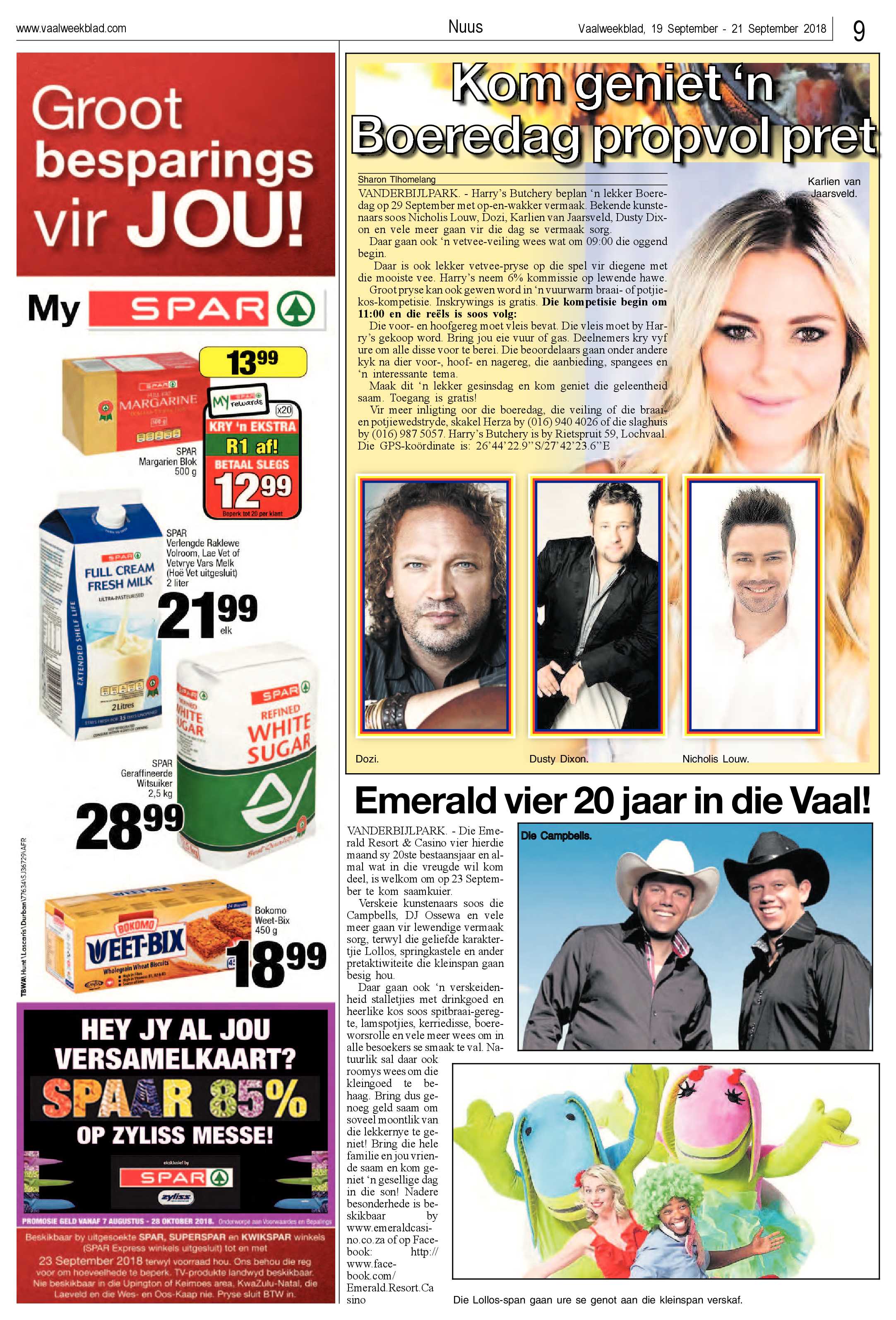 Vanderbijlpark Ster 18 – 24 September 2018 page 9