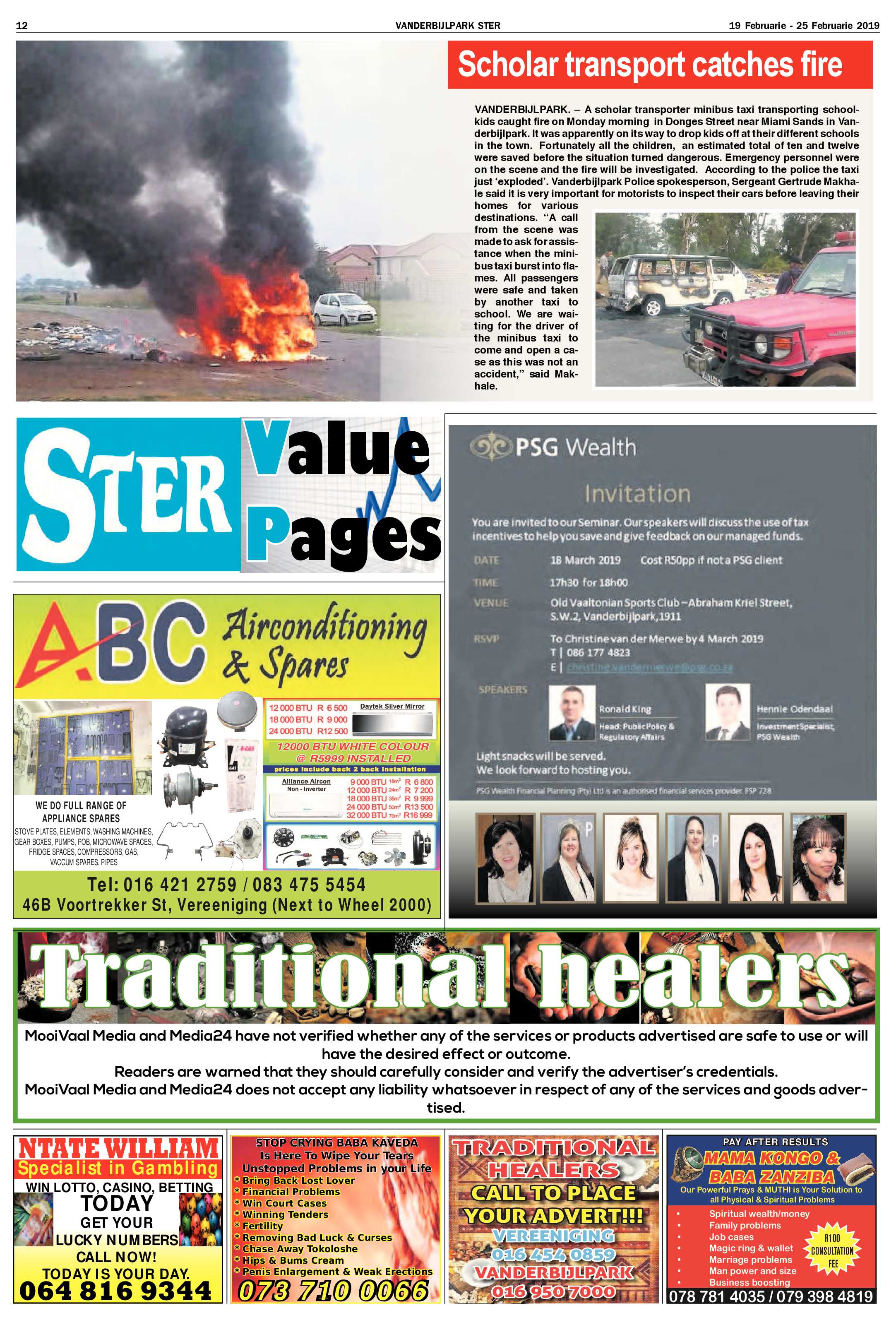 Vanderbijlpark Ster 19 – 25 Februarie 2019 page 12