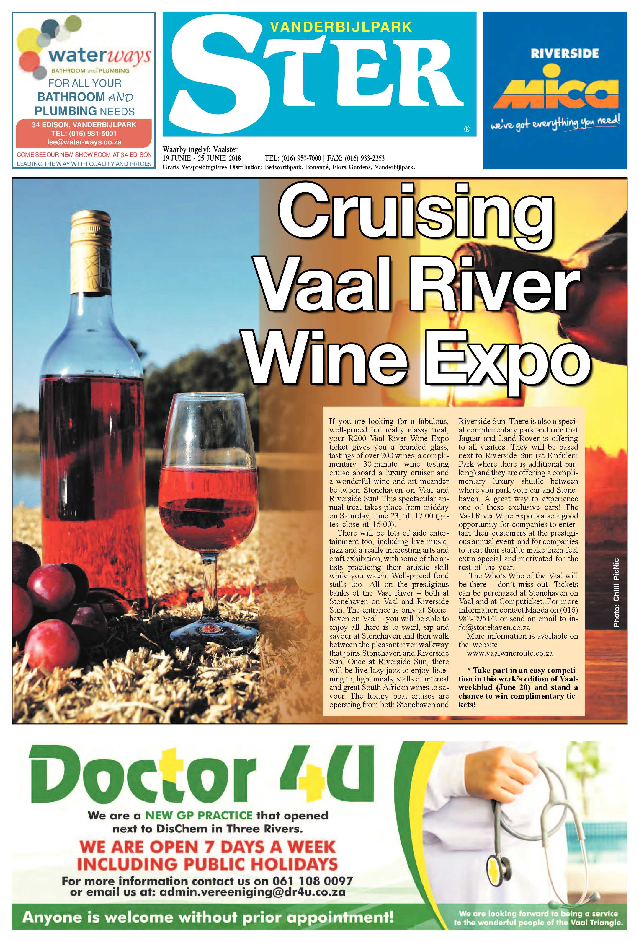 Vanderbijlpark Ster 19 – 25 Junie 2018 page 1