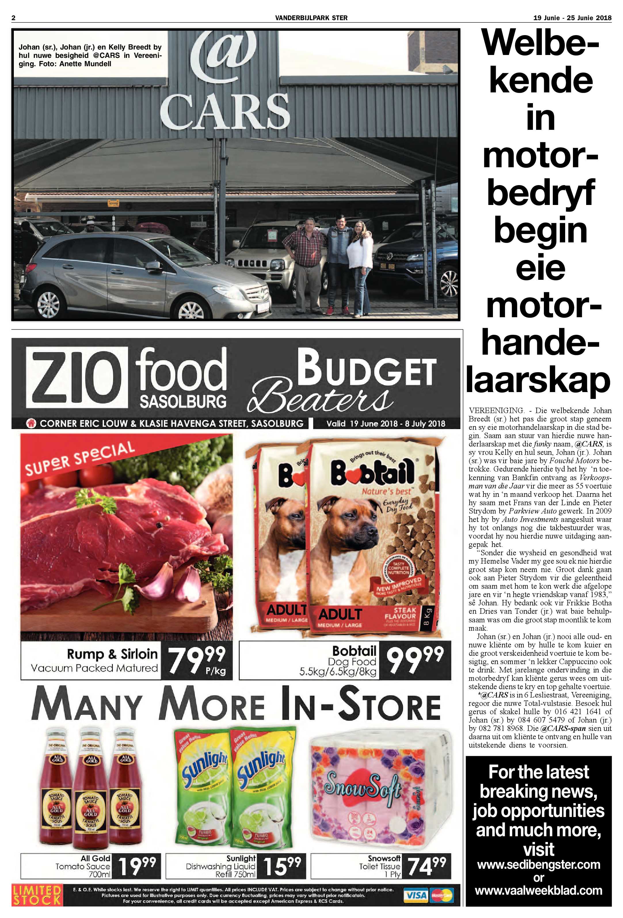 Vanderbijlpark Ster 19 – 25 Junie 2018 page 2