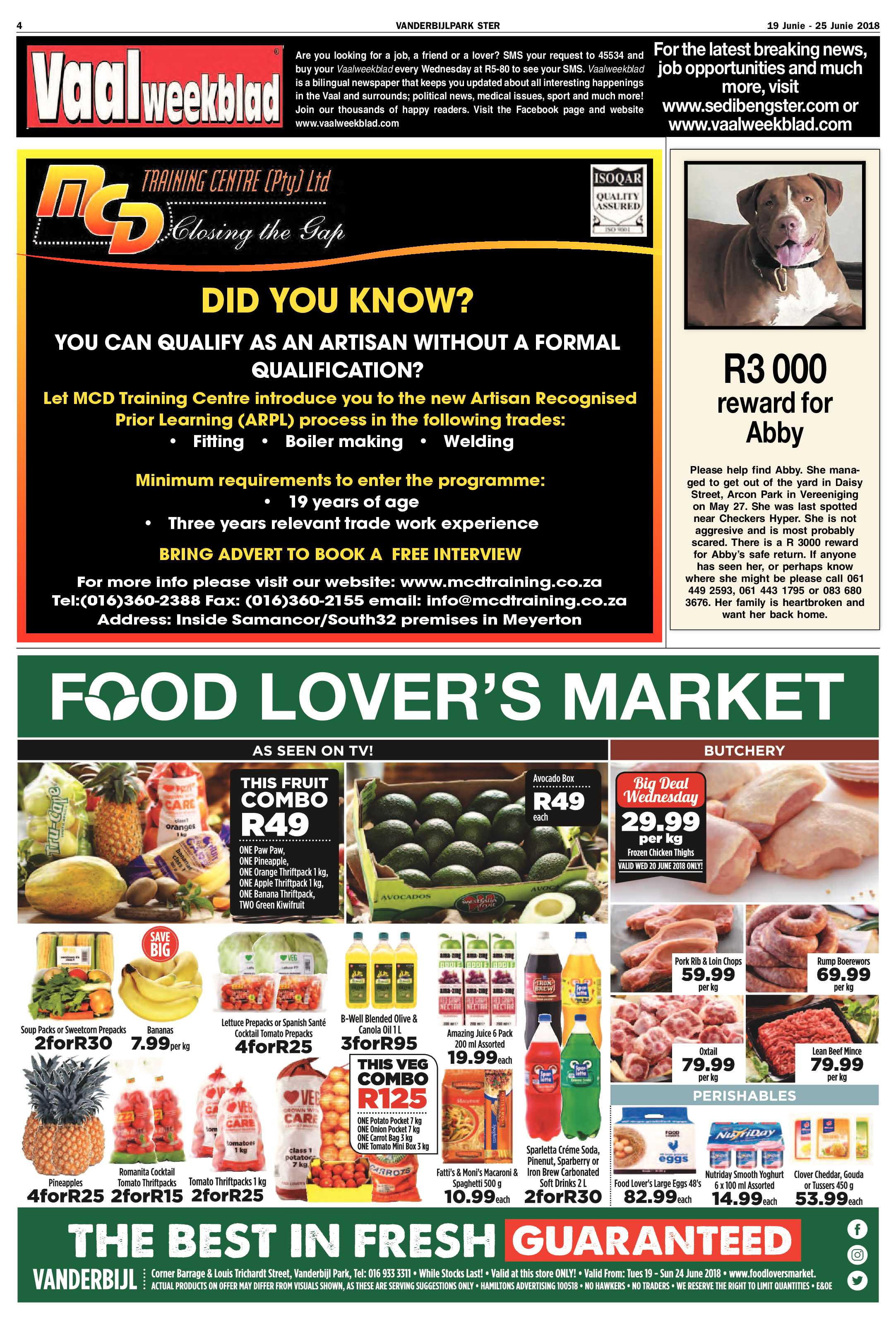 Vanderbijlpark Ster 19 – 25 Junie 2018 page 4