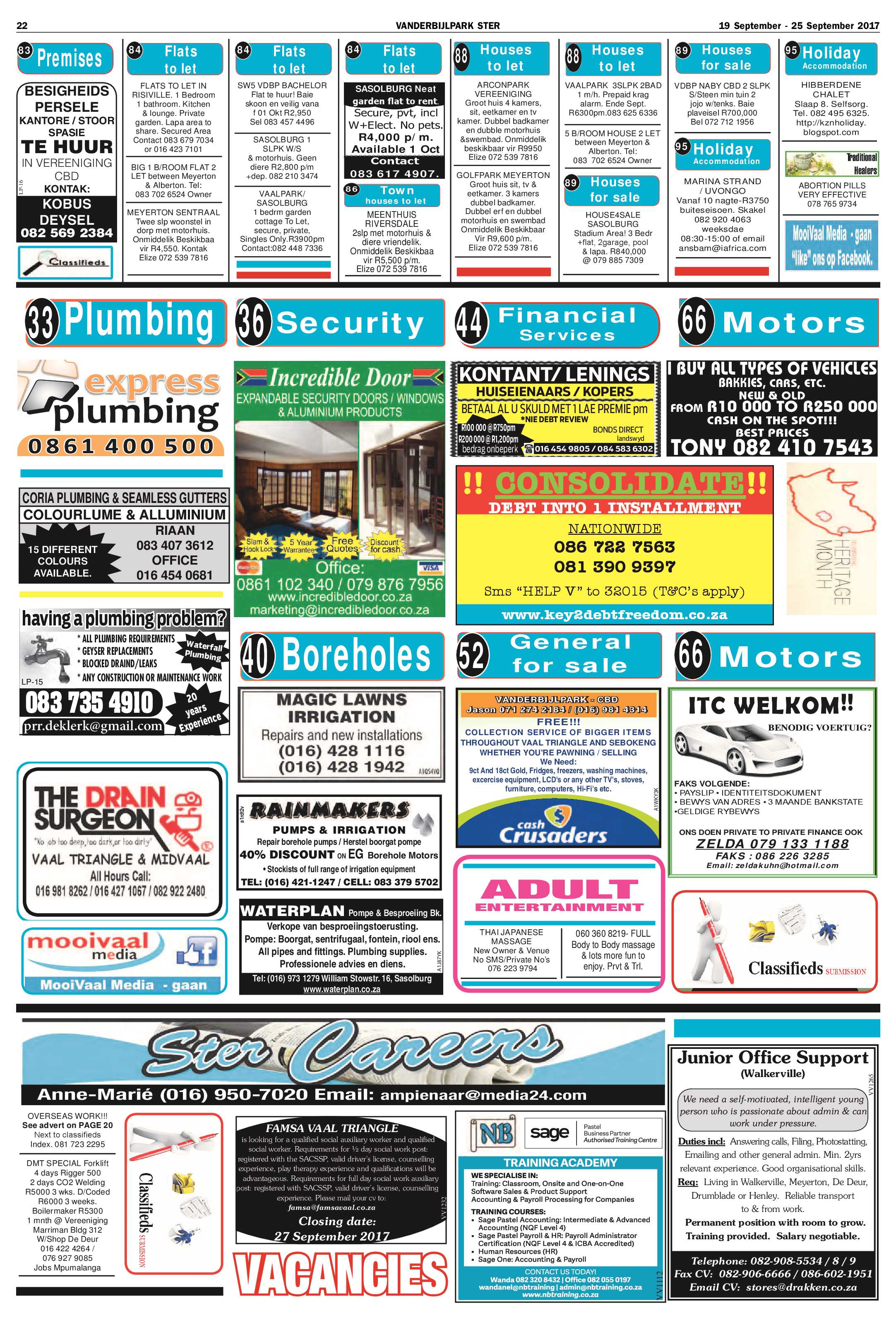 Vanderbijlpark Ster 19 – 25 September 2017 page 22