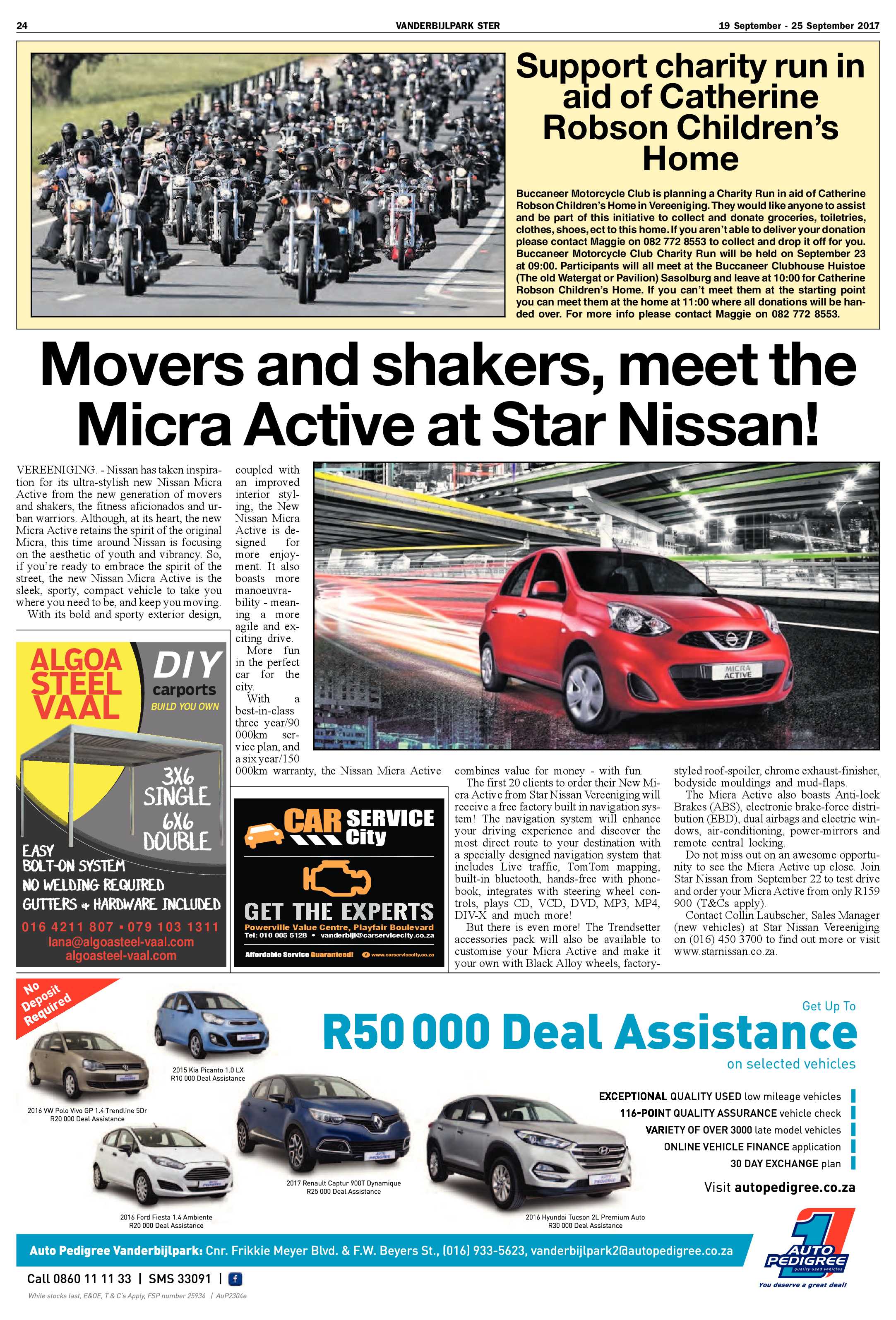 Vanderbijlpark Ster 19 – 25 September 2017 page 24