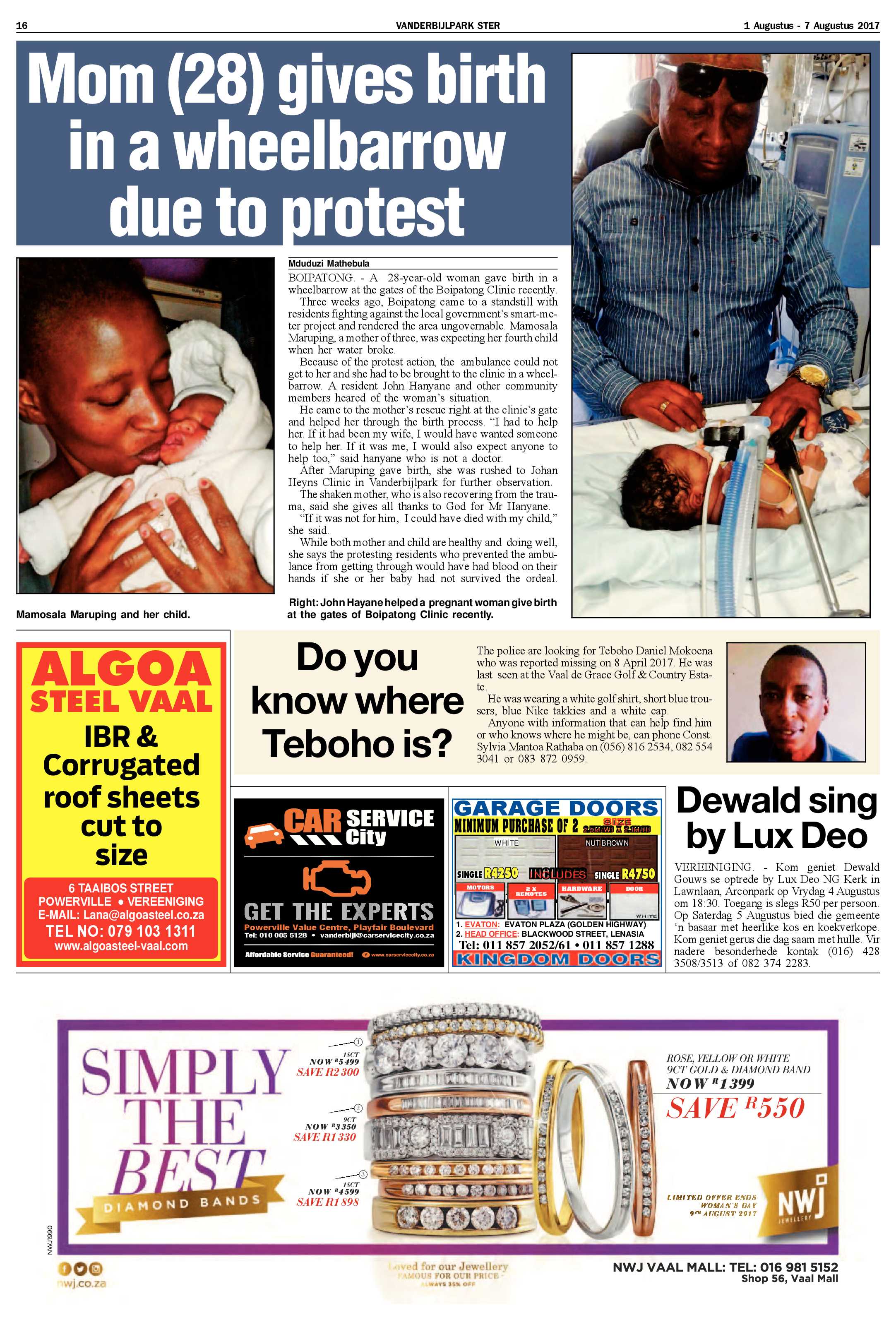 Vanderbijlpark Ster 1 – 7 Augustus 2017 page 16