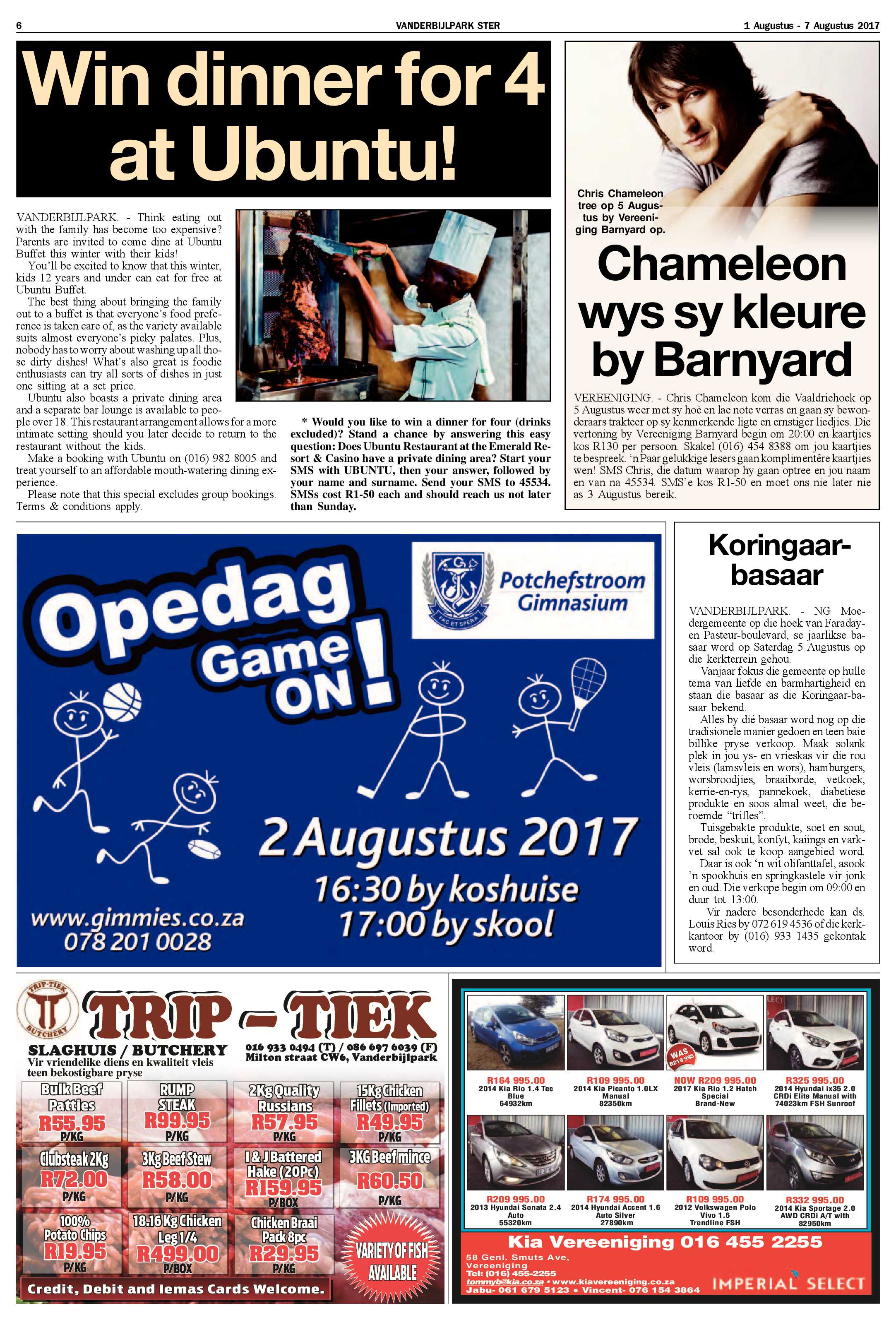 Vanderbijlpark Ster 1 – 7 Augustus 2017 page 6