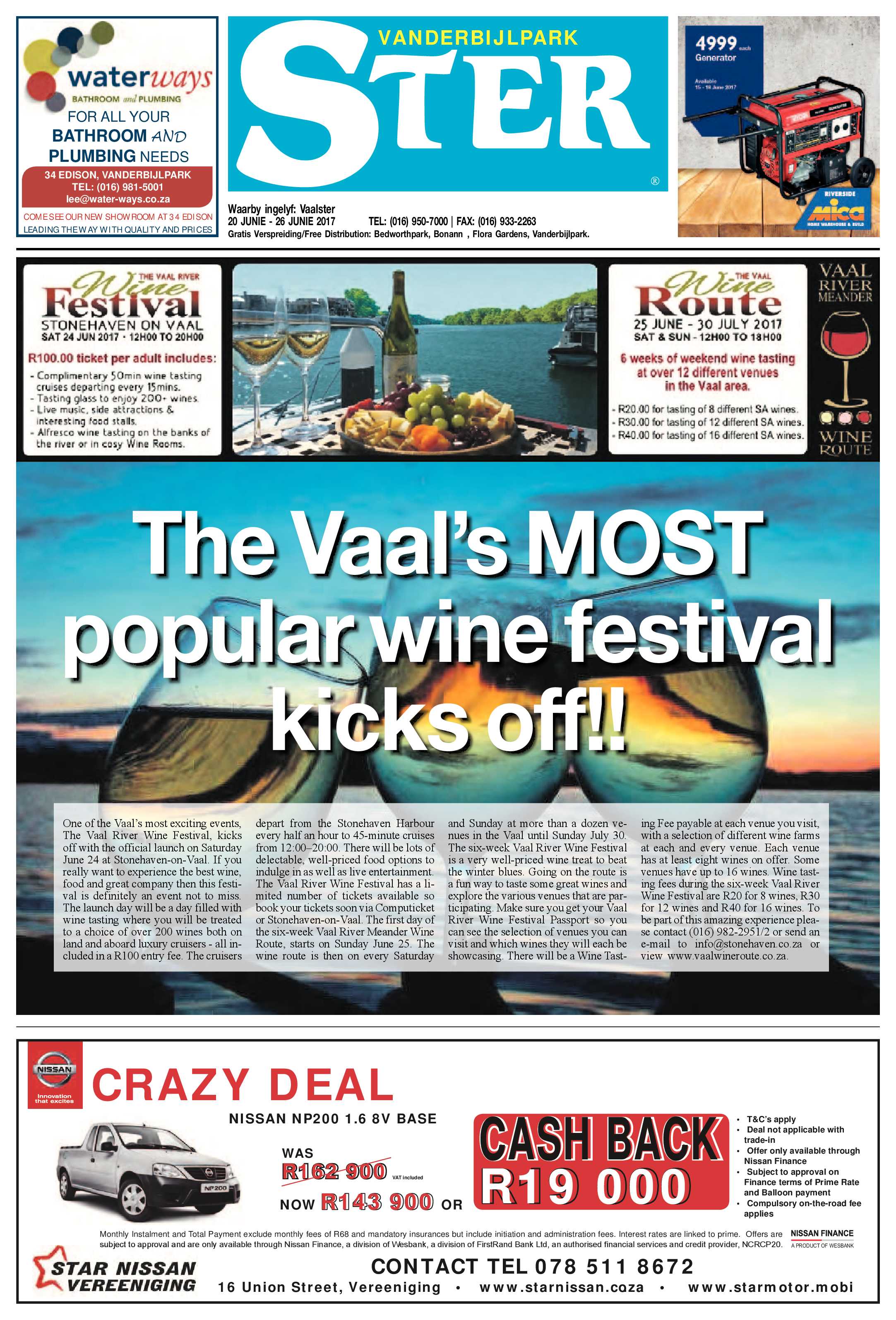 Vanderbijlpark Ster 20 – 26 Junie 2017 page 1