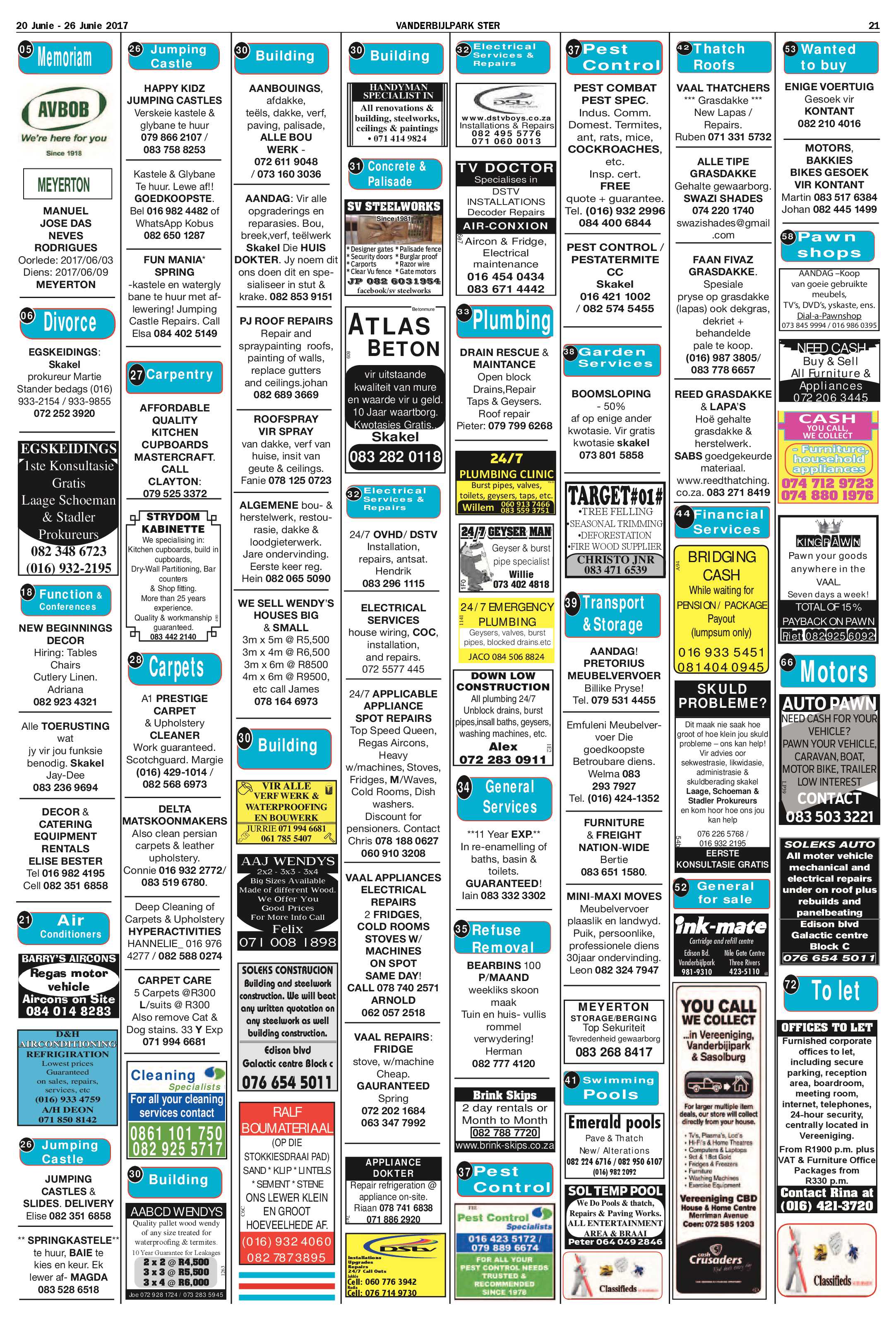 Vanderbijlpark Ster 20 – 26 Junie 2017 page 21