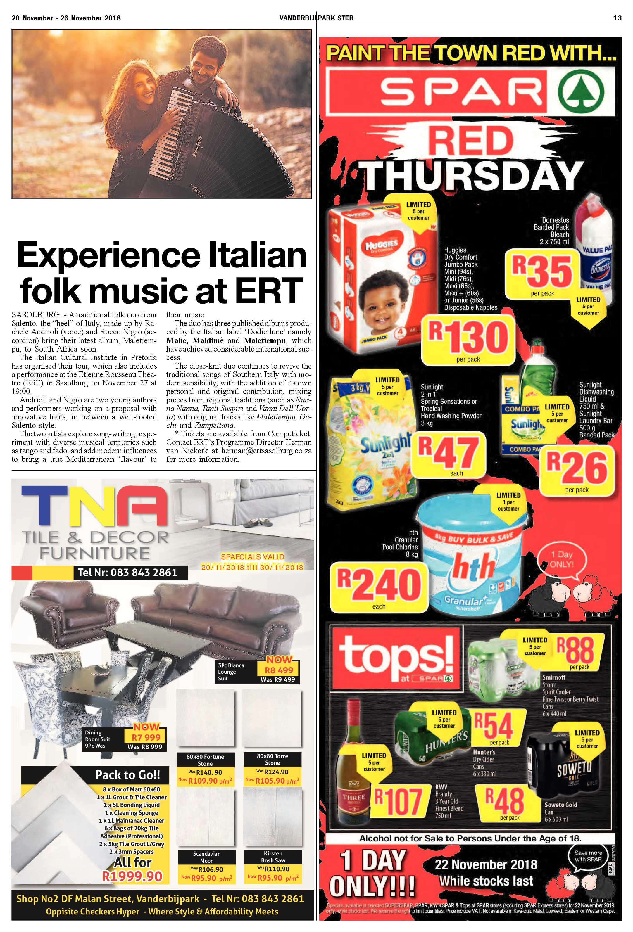 Vanderbijlpark Ster 20 – 26 November 2018 page 13