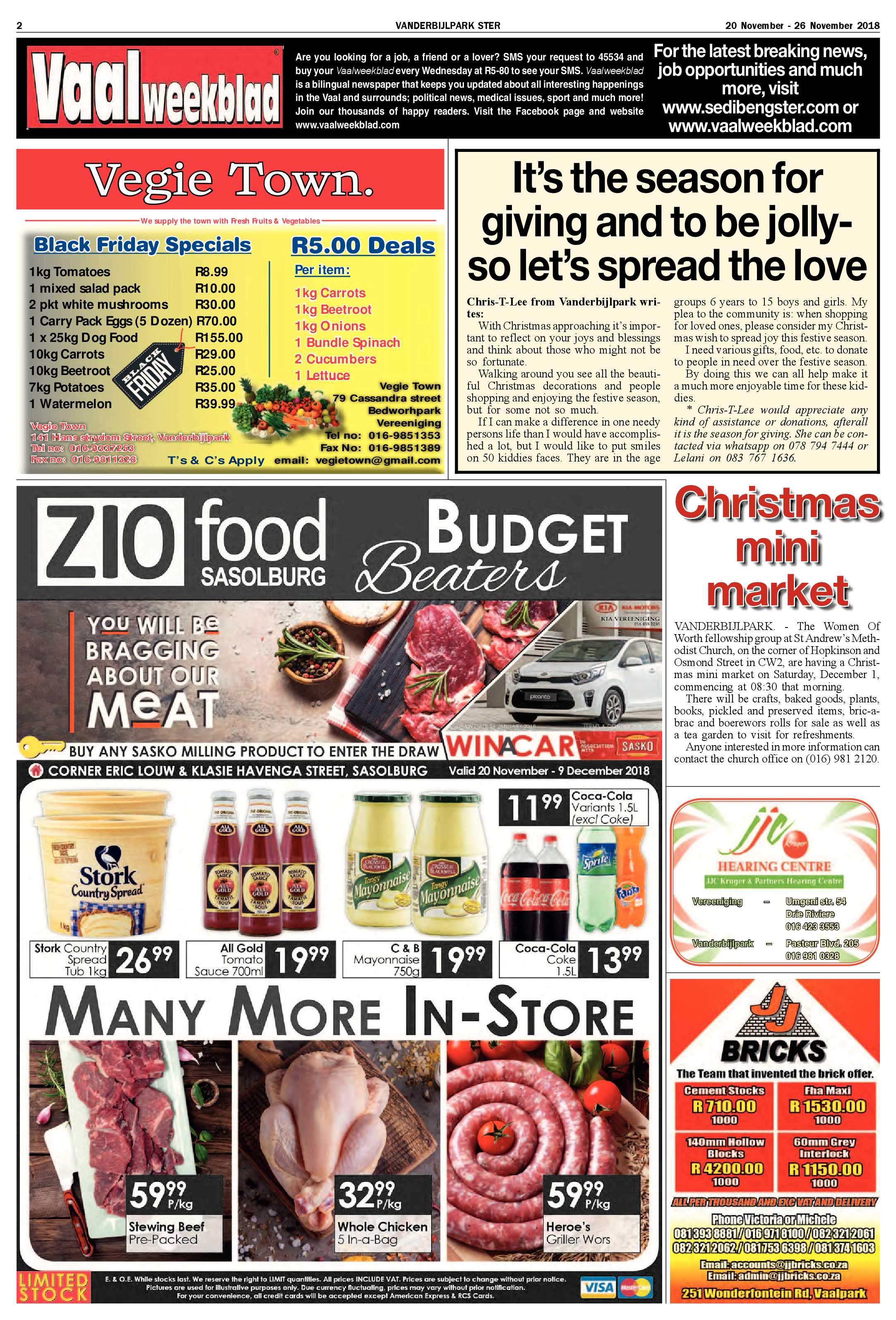 Vanderbijlpark Ster 20 – 26 November 2018 page 2