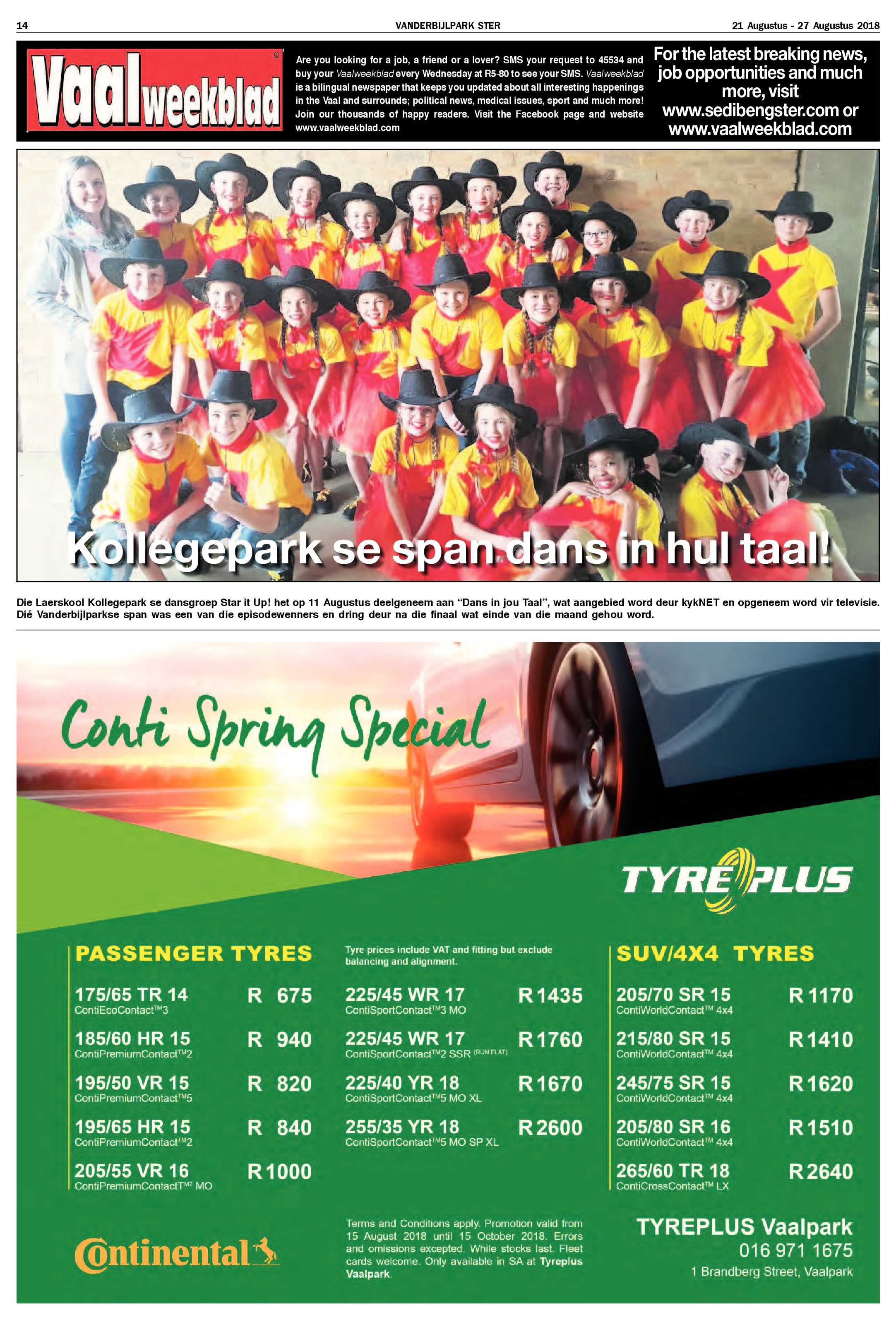 Vanderbijlpark Ster 21 – 27 Augustus 2018 page 14