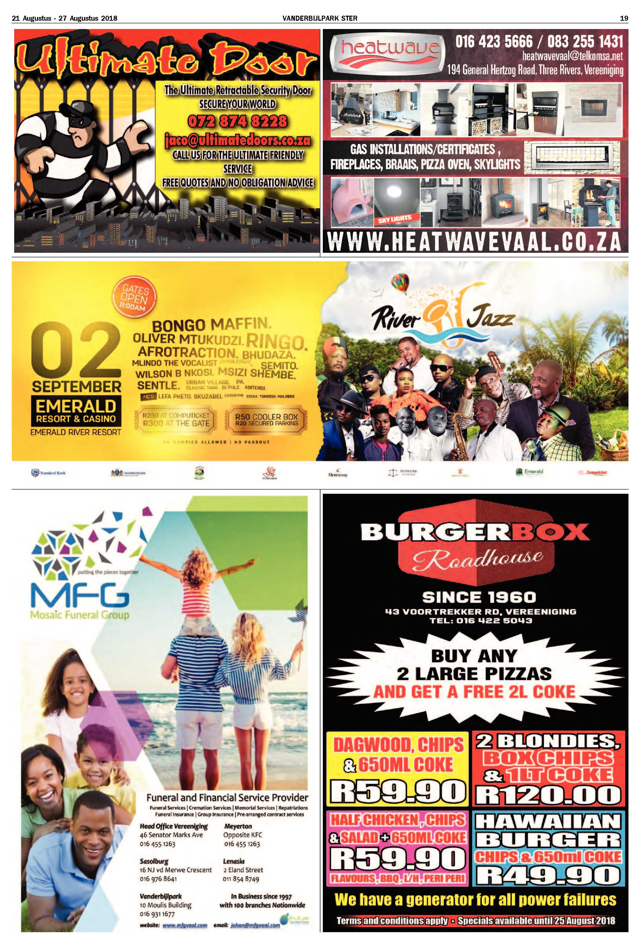 Vanderbijlpark Ster 21 – 27 Augustus 2018 page 19