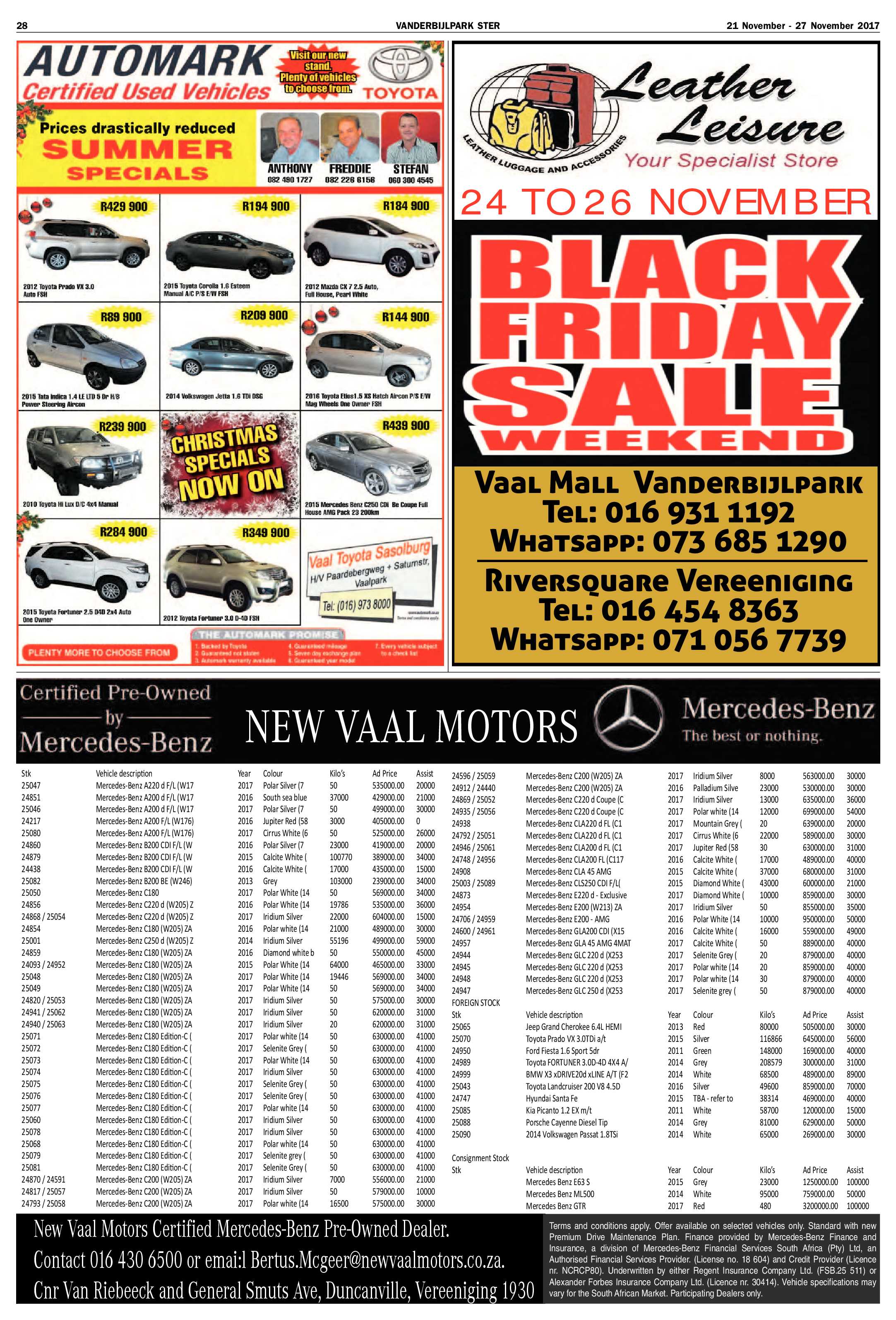 Vanderbijlpark Ster 21 – 27 November 2017 page 28