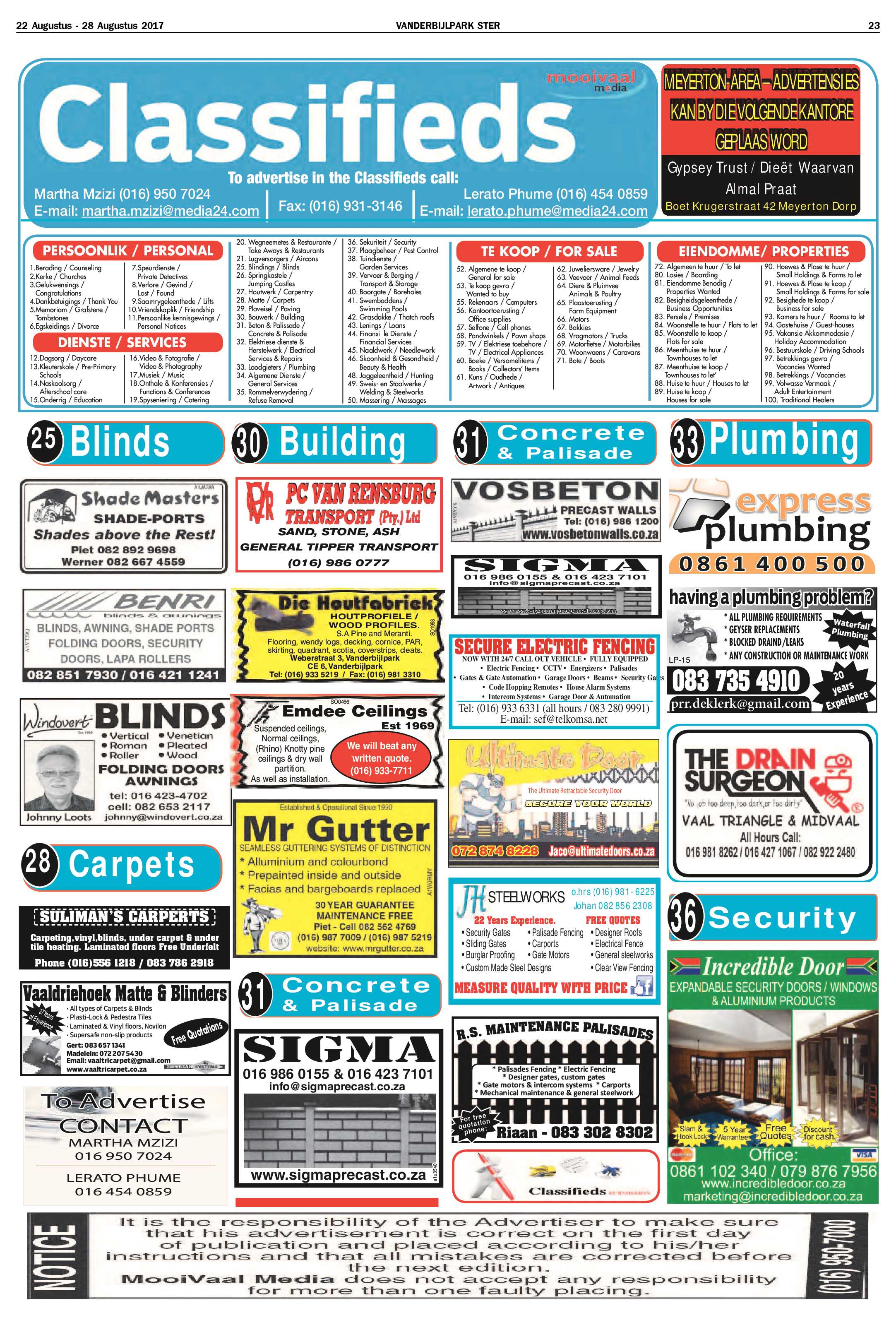 Vanderbijlpark Ster 22 – 28 Augustus 2017 page 23