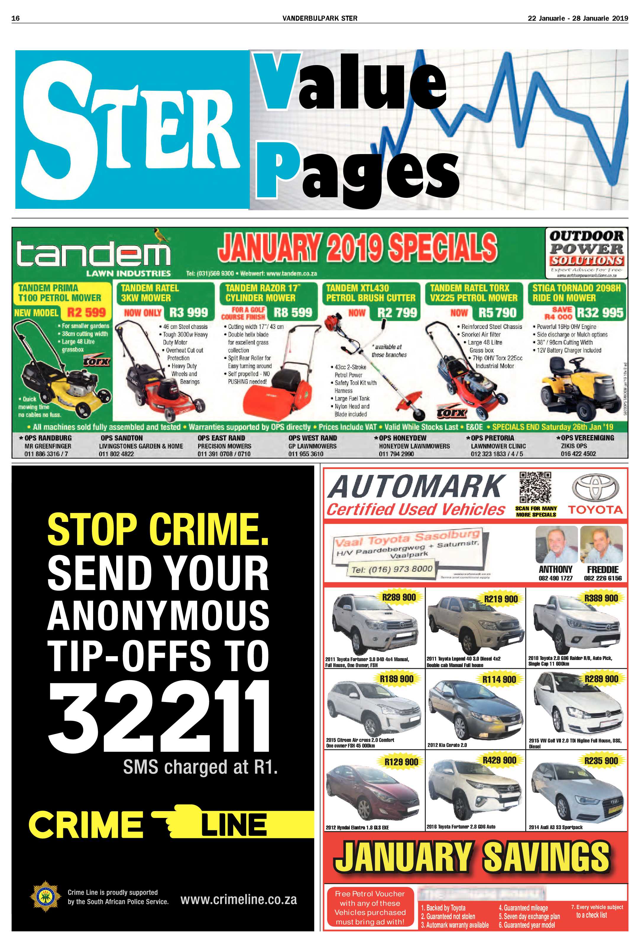 Vanderbijlpark Ster 22 – 28 Januarie 2019 page 16