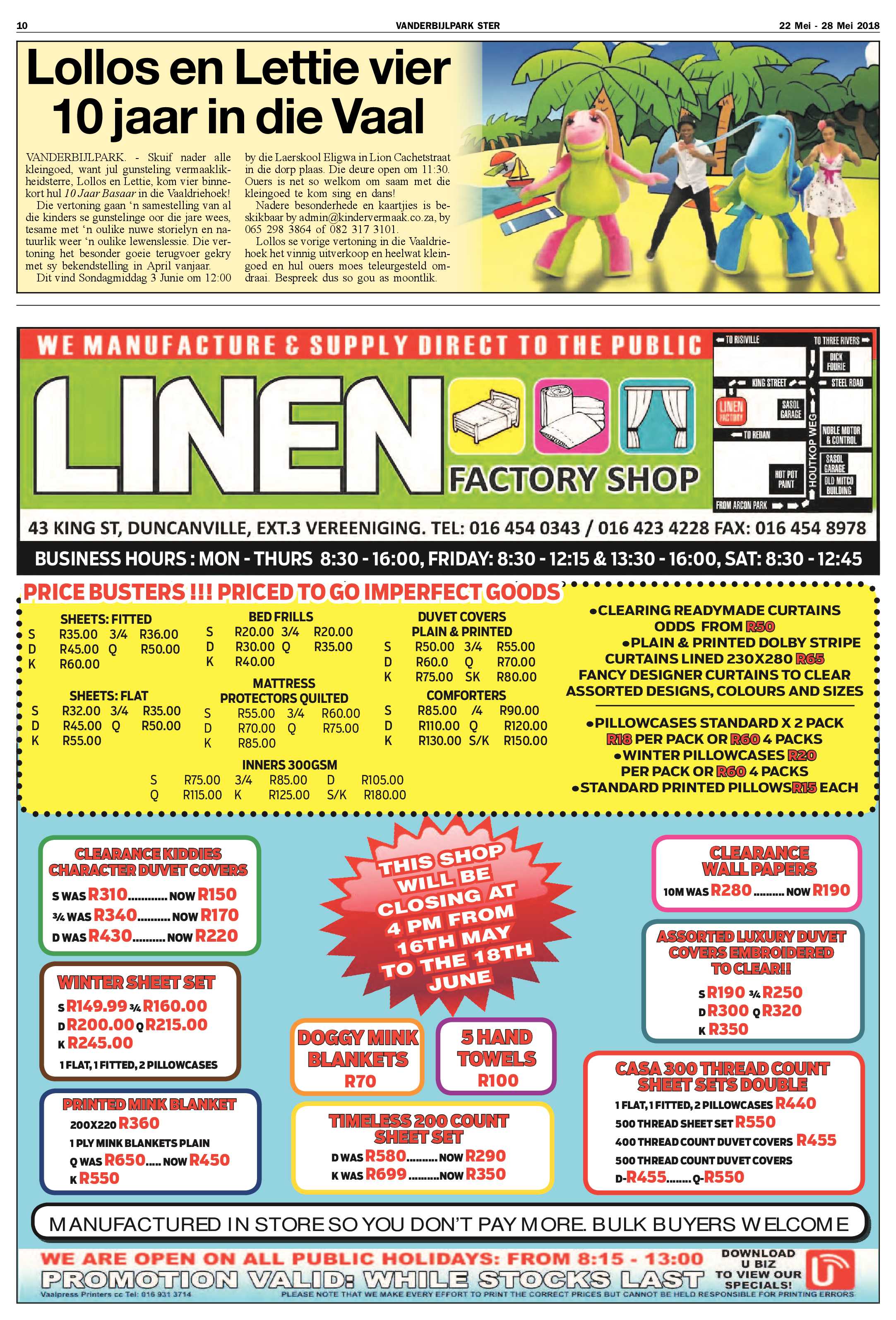 Vanderbijlpark Ster 22 – 28 Mei 2018 page 10