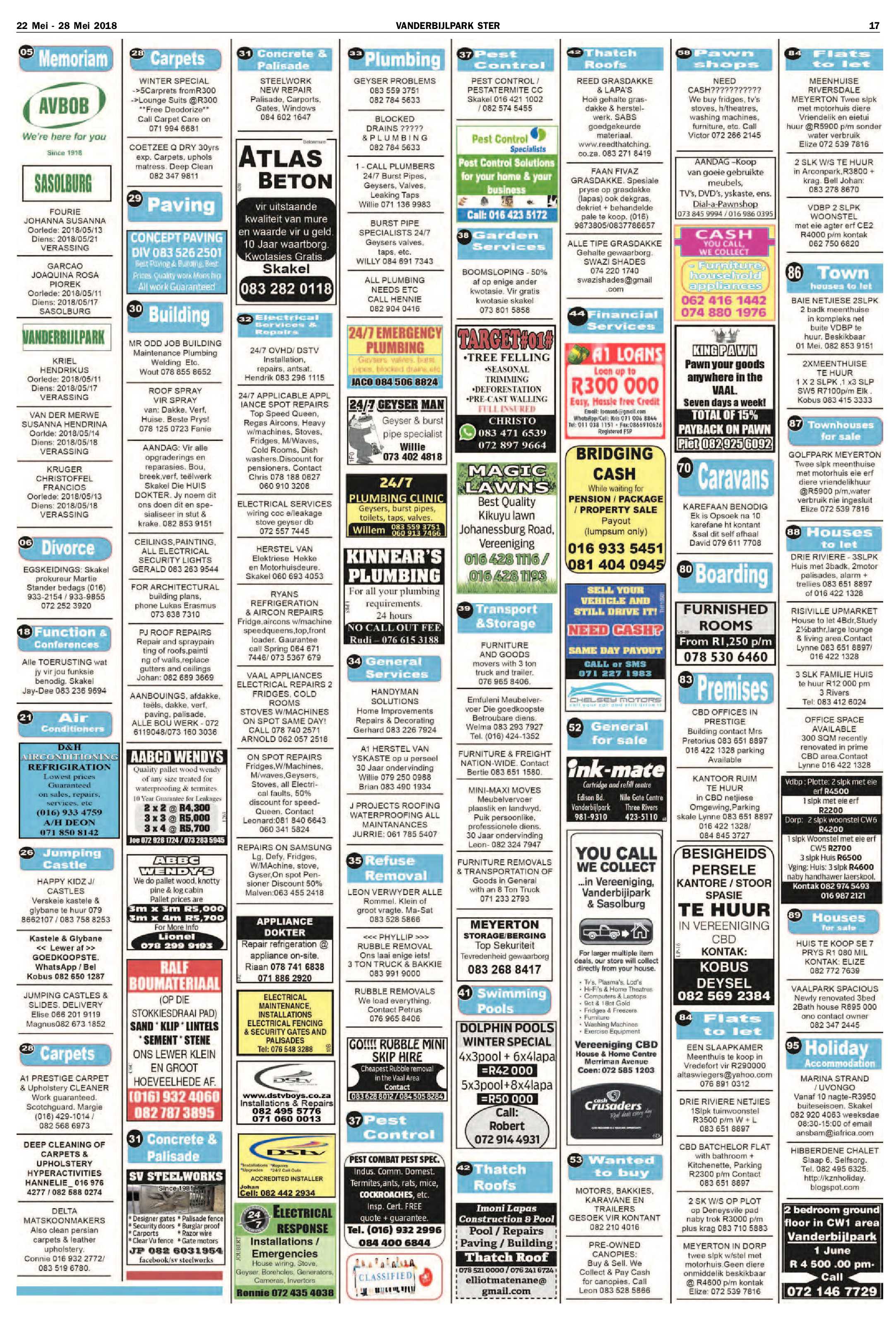 Vanderbijlpark Ster 22 – 28 Mei 2018 page 17