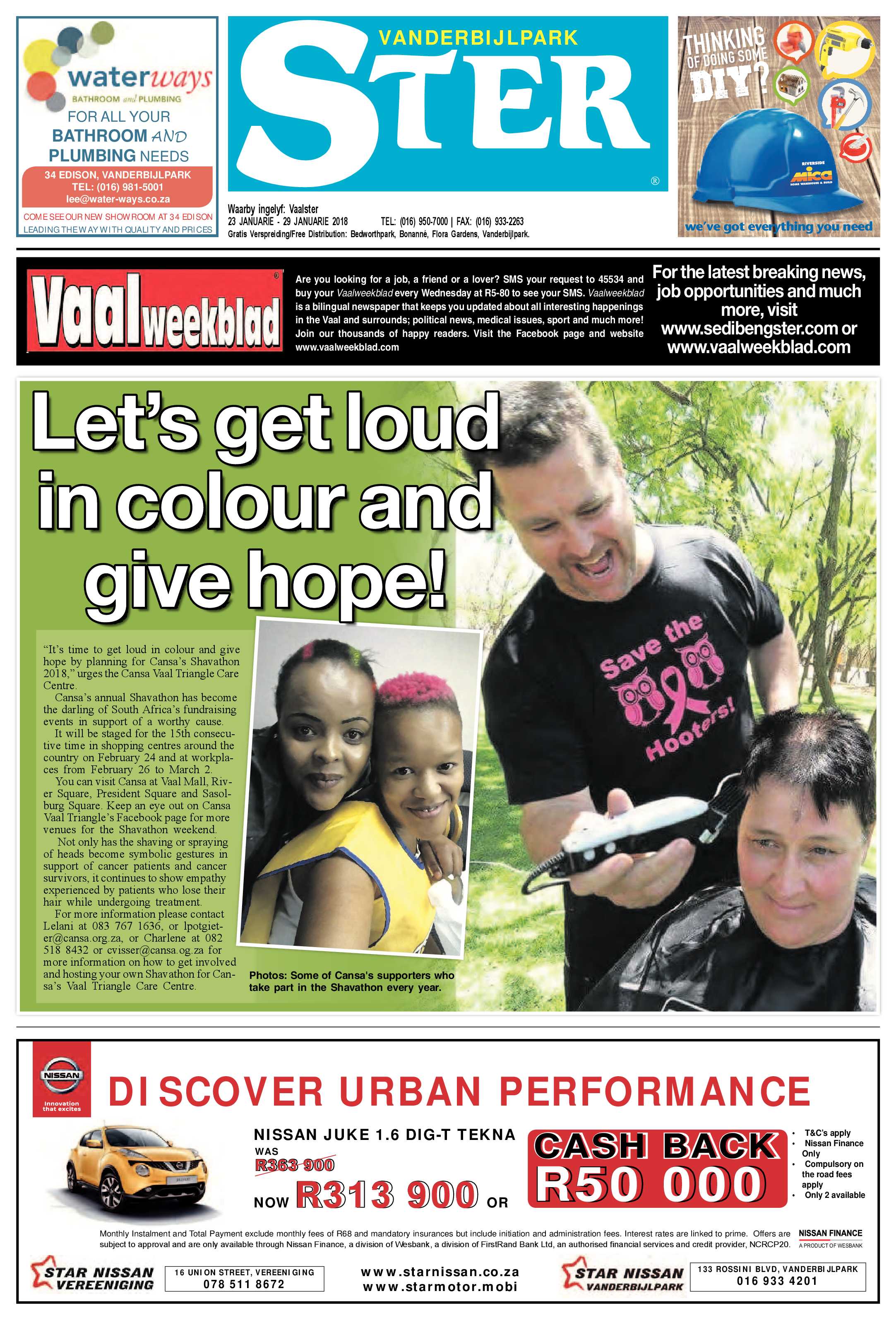 Vanderbijlpark Ster 23 – 29 Januarie 2018 page 1