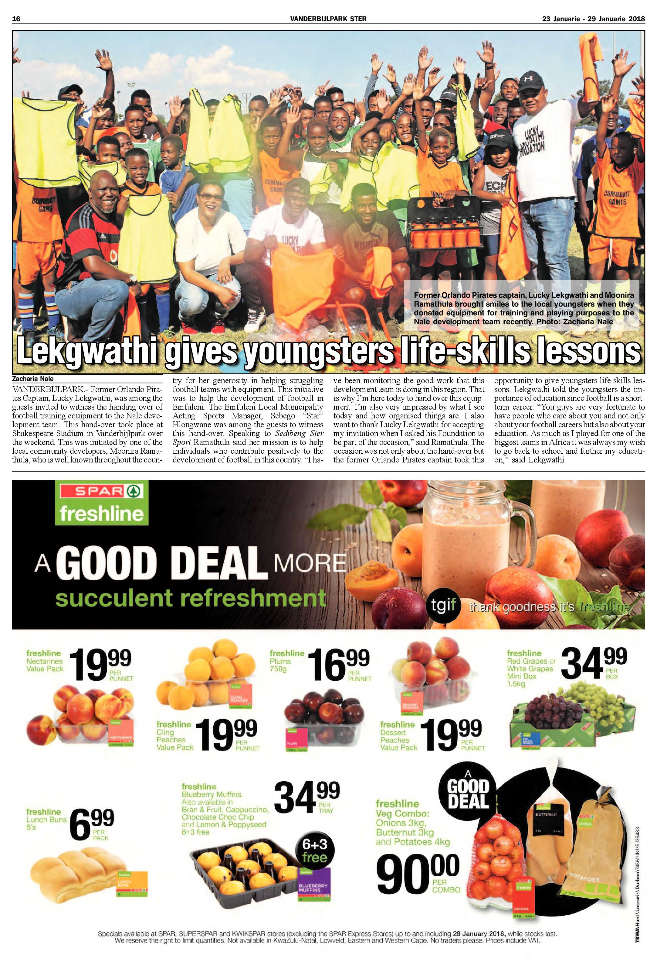 Vanderbijlpark Ster 23 – 29 Januarie 2018 page 16