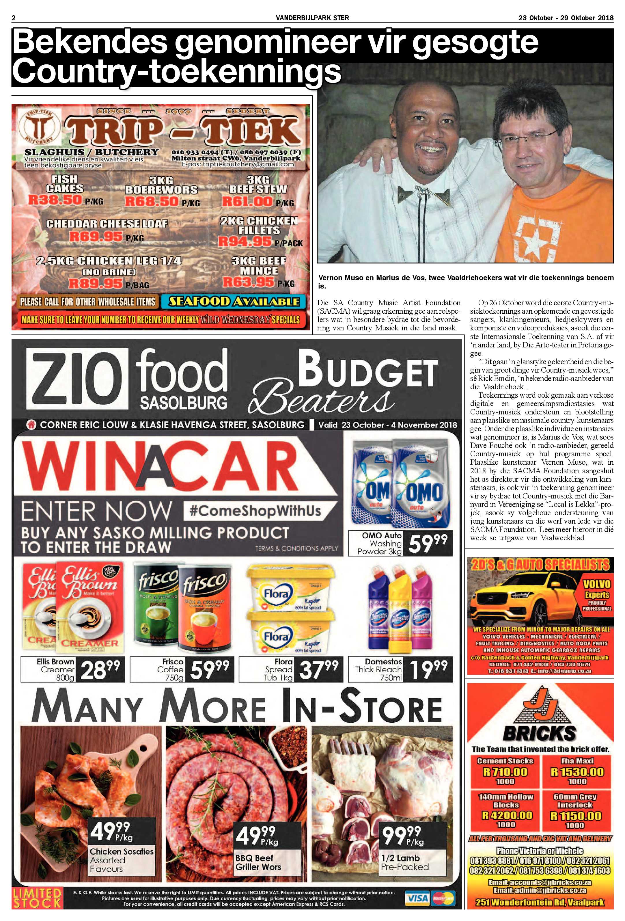 Vanderbijlpark Ster 23 – 29 Oktober 2018 page 2