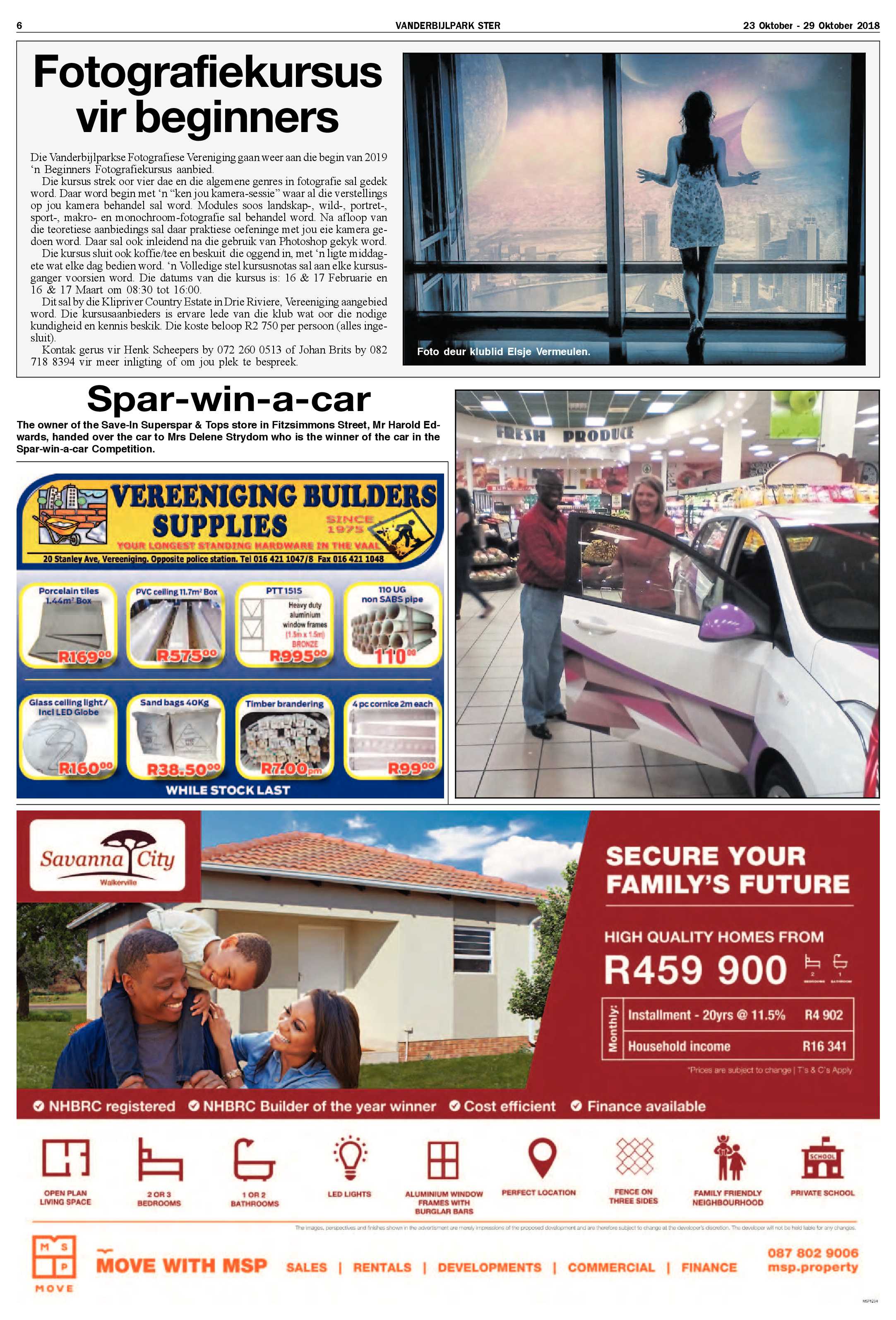 Vanderbijlpark Ster 23 – 29 Oktober 2018 page 6