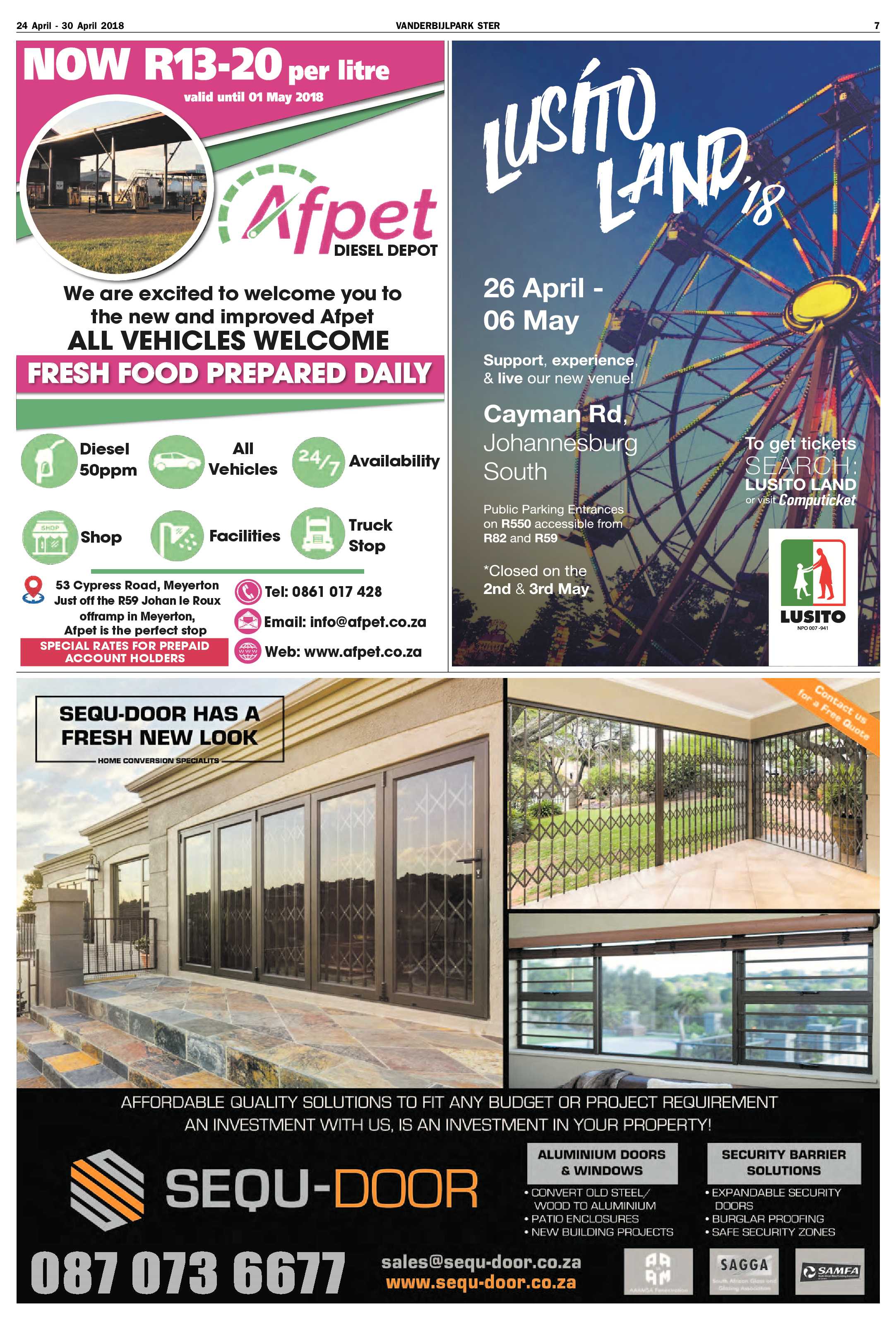 Vanderbijlpark Ster 24 – 30 April 2018 page 7