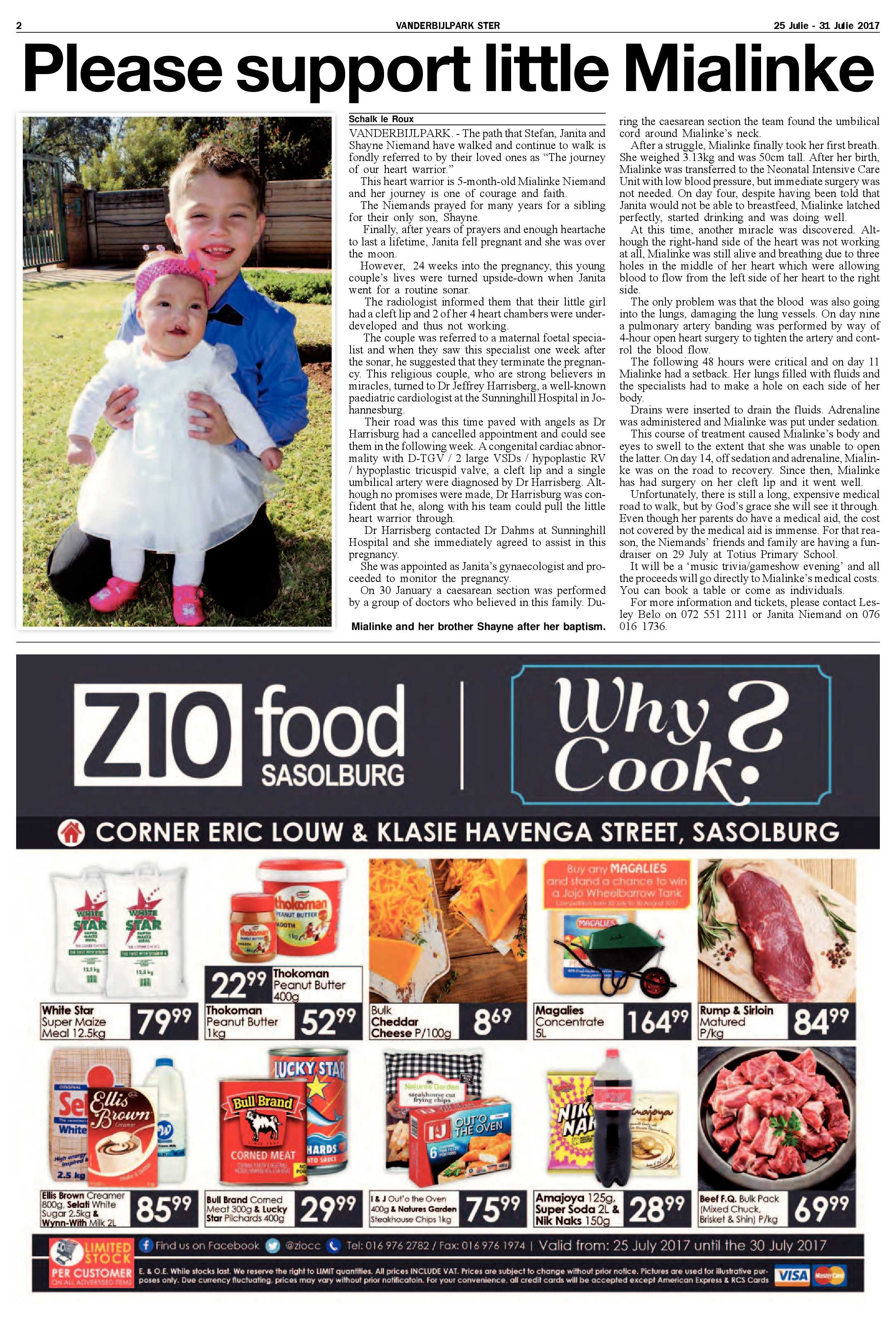 Vanderbijlpark Ster 25 – 31 Julie 2017 page 2