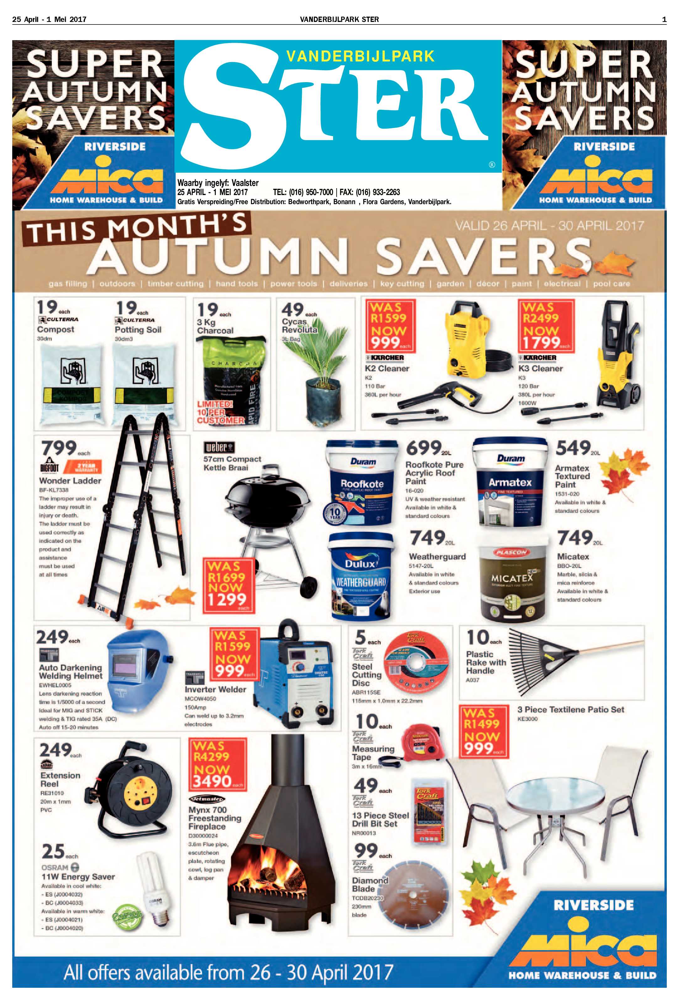 Vanderbijlpark Ster 25 April – 1 Mei 2017 page 1