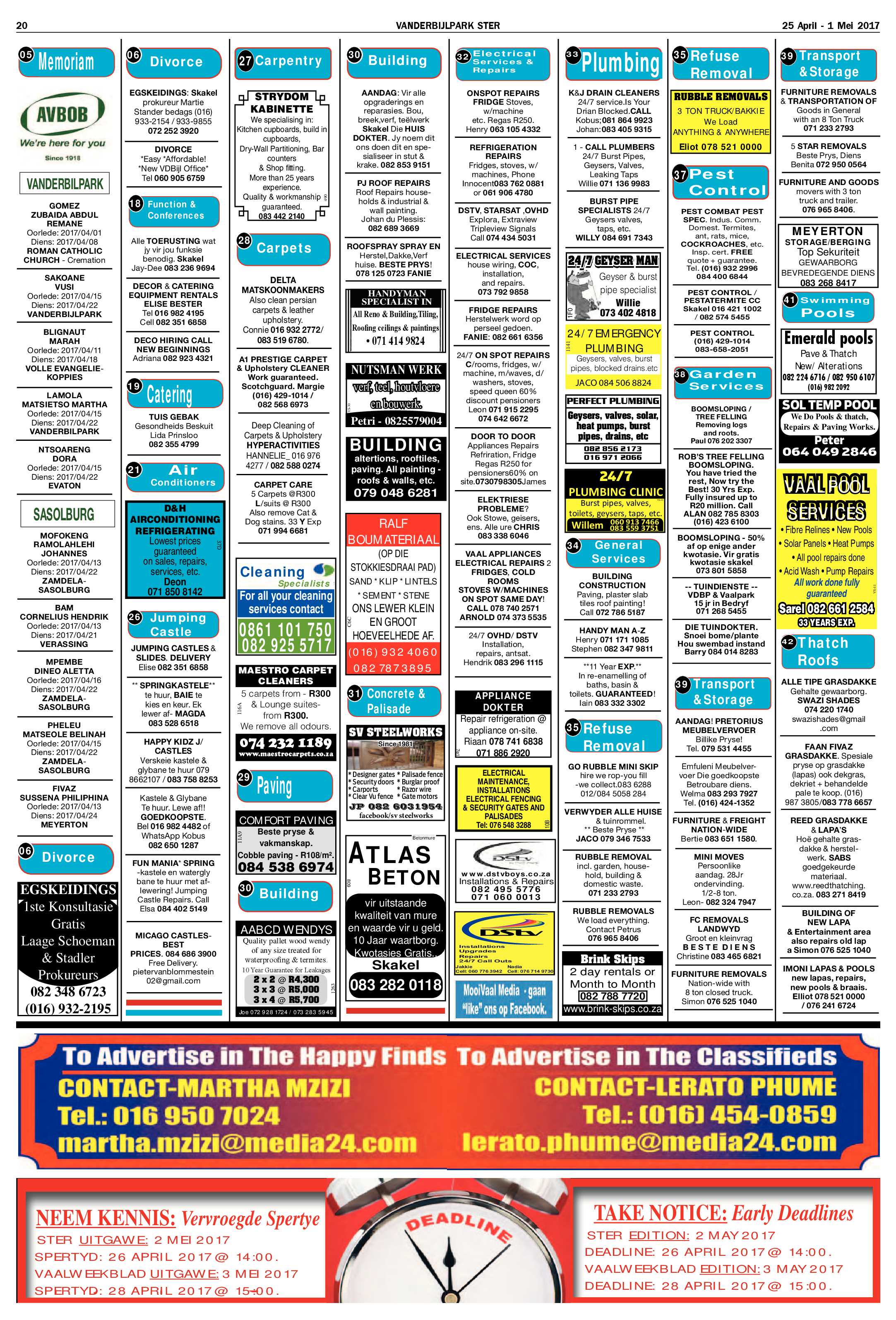 Vanderbijlpark Ster 25 April – 1 Mei 2017 page 20