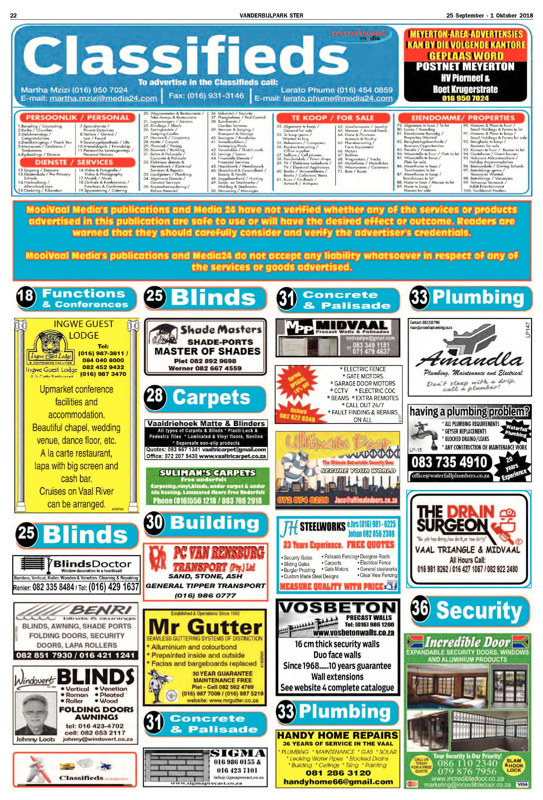 Vanderbijlpark Ster 25 September – 1 Oktober 2018 page 22