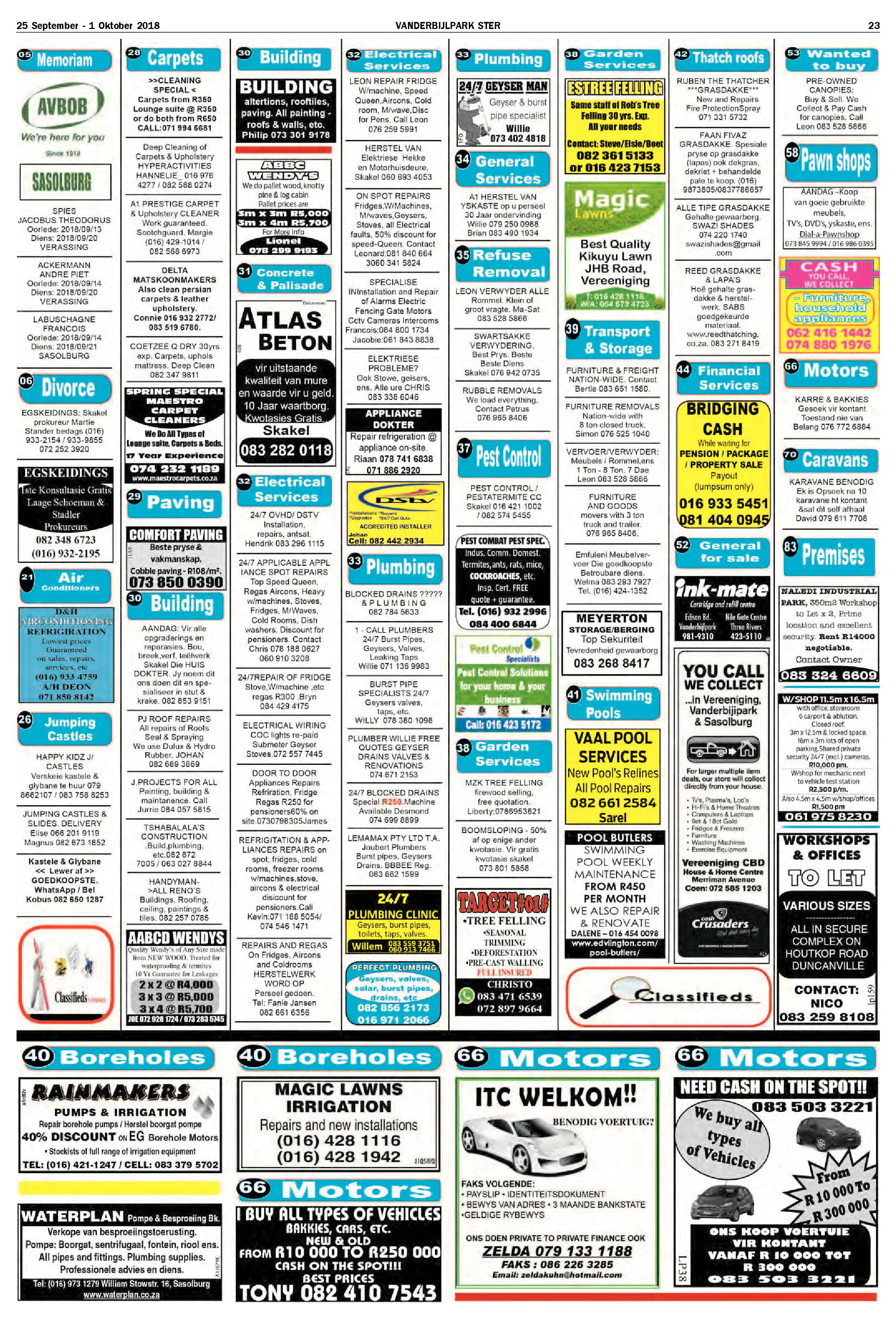 Vanderbijlpark Ster 25 September – 1 Oktober 2018 page 23