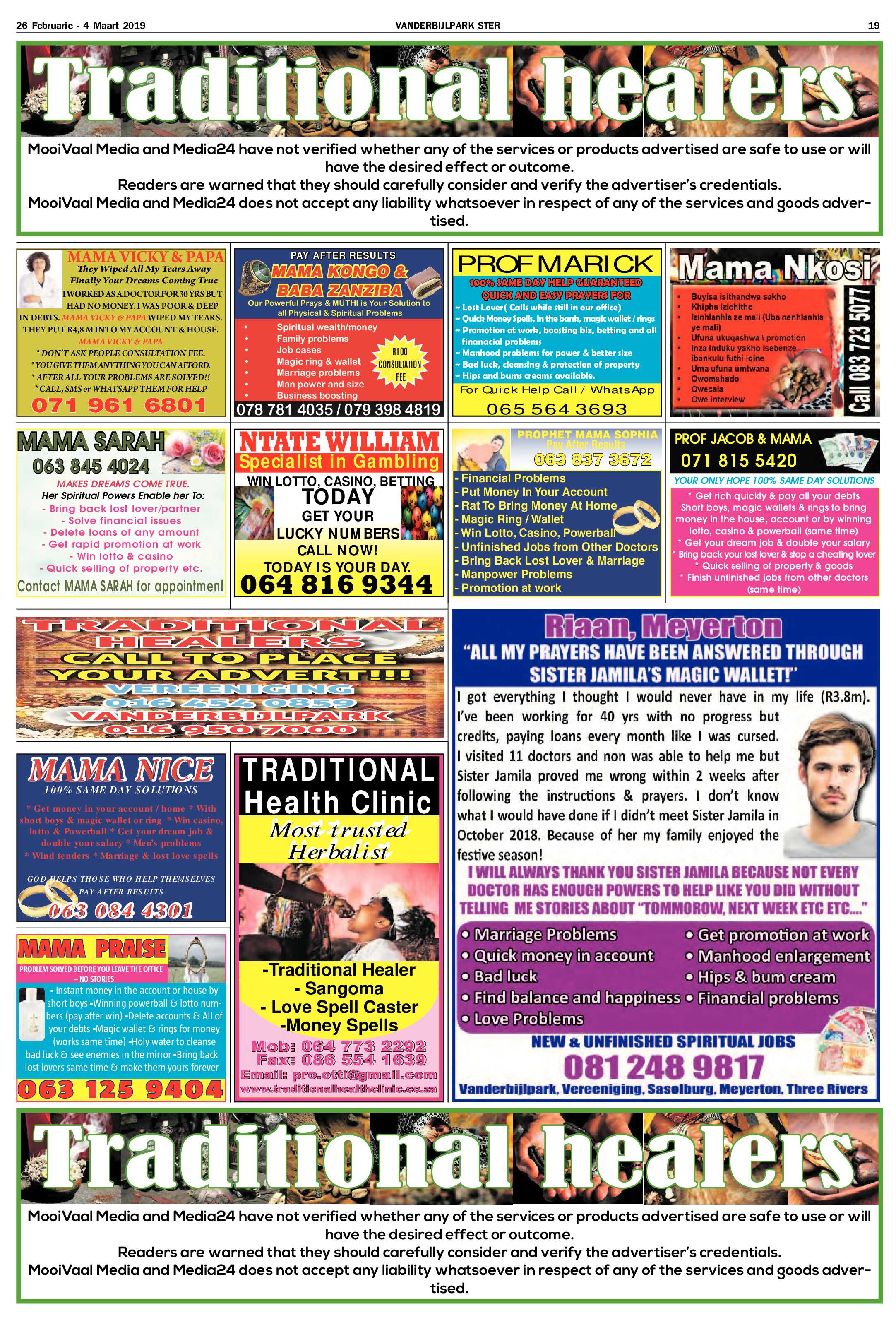 Vanderbijlpark Ster 26 Februarie – 4 Maart 2019 page 19