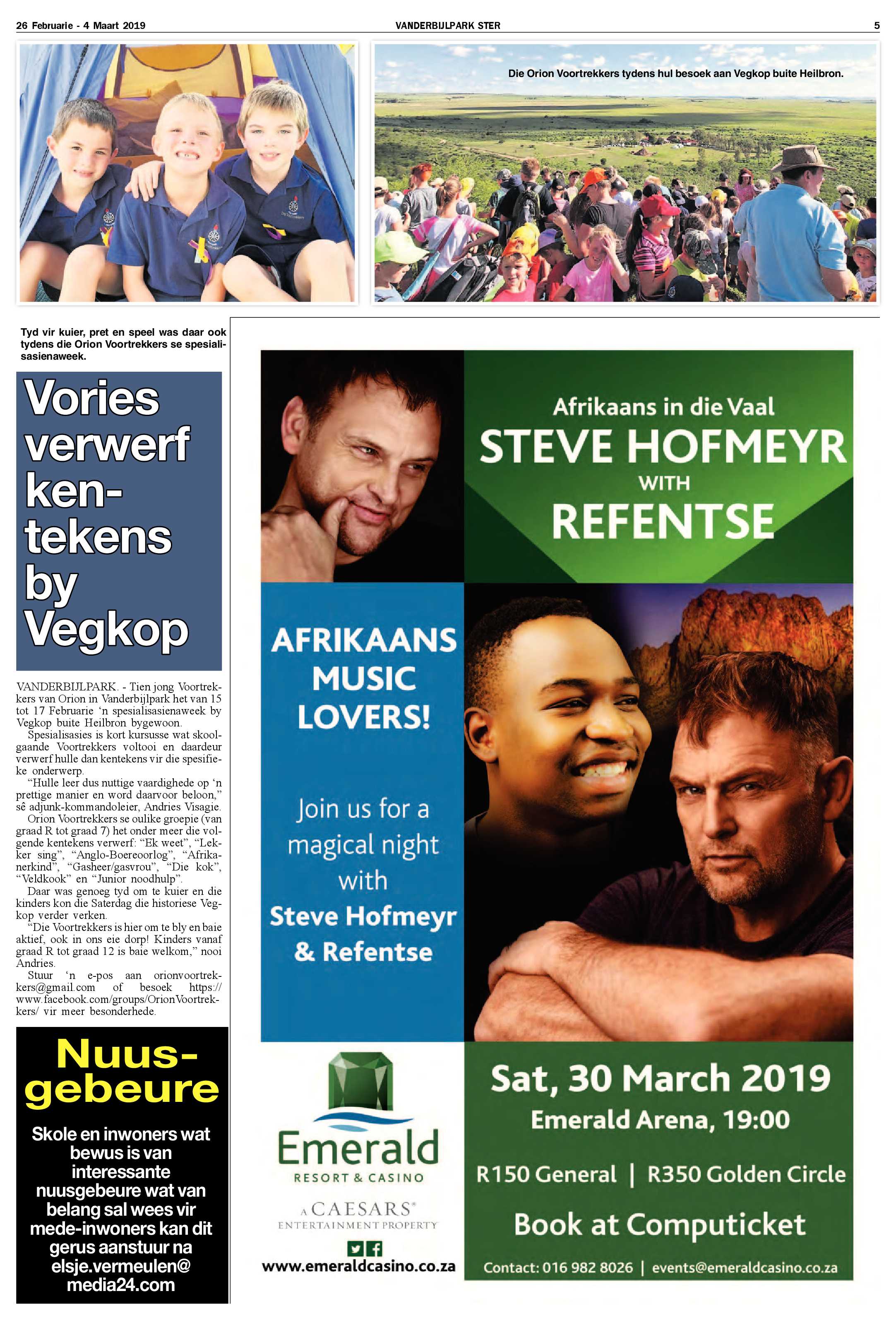 Vanderbijlpark Ster 26 Februarie – 4 Maart 2019 page 5