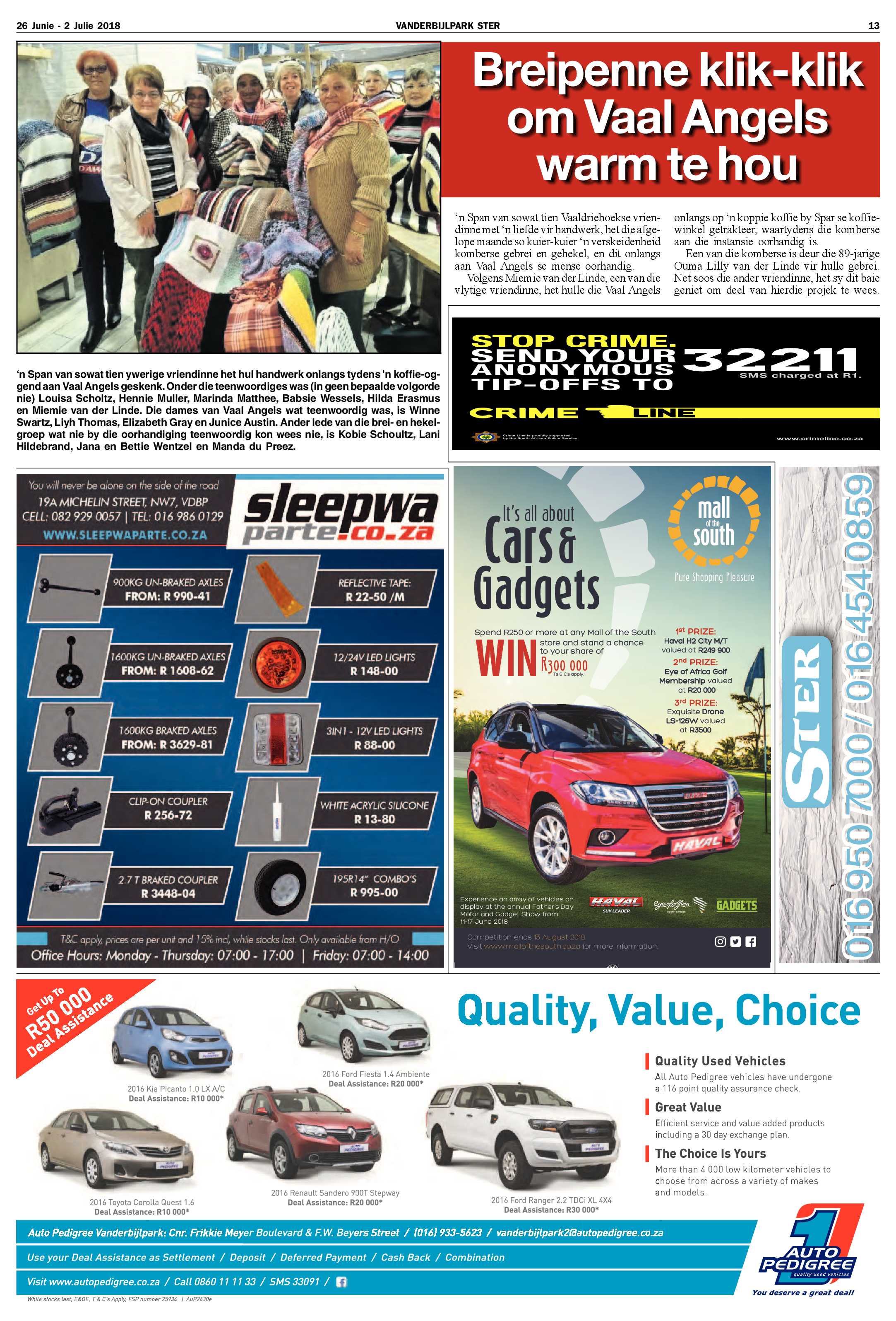 Vanderbijlpark Ster 26 Junie – 2 Julie 2018 page 13