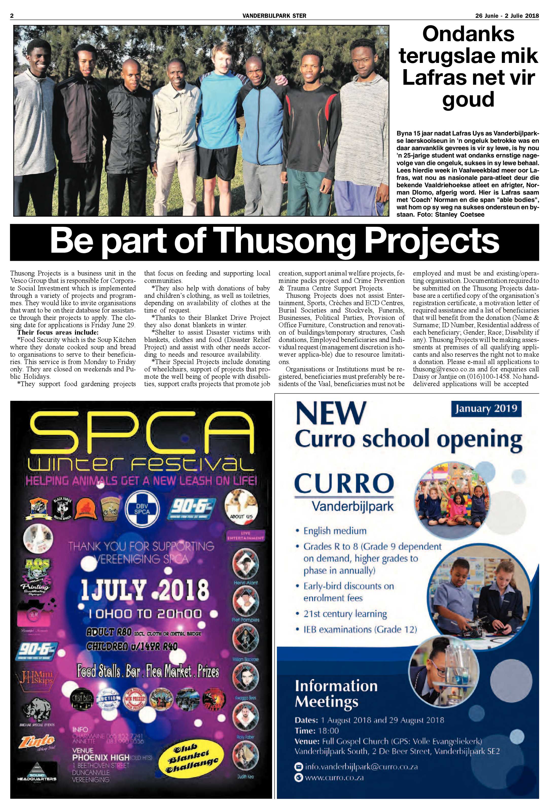 Vanderbijlpark Ster 26 Junie – 2 Julie 2018 page 2