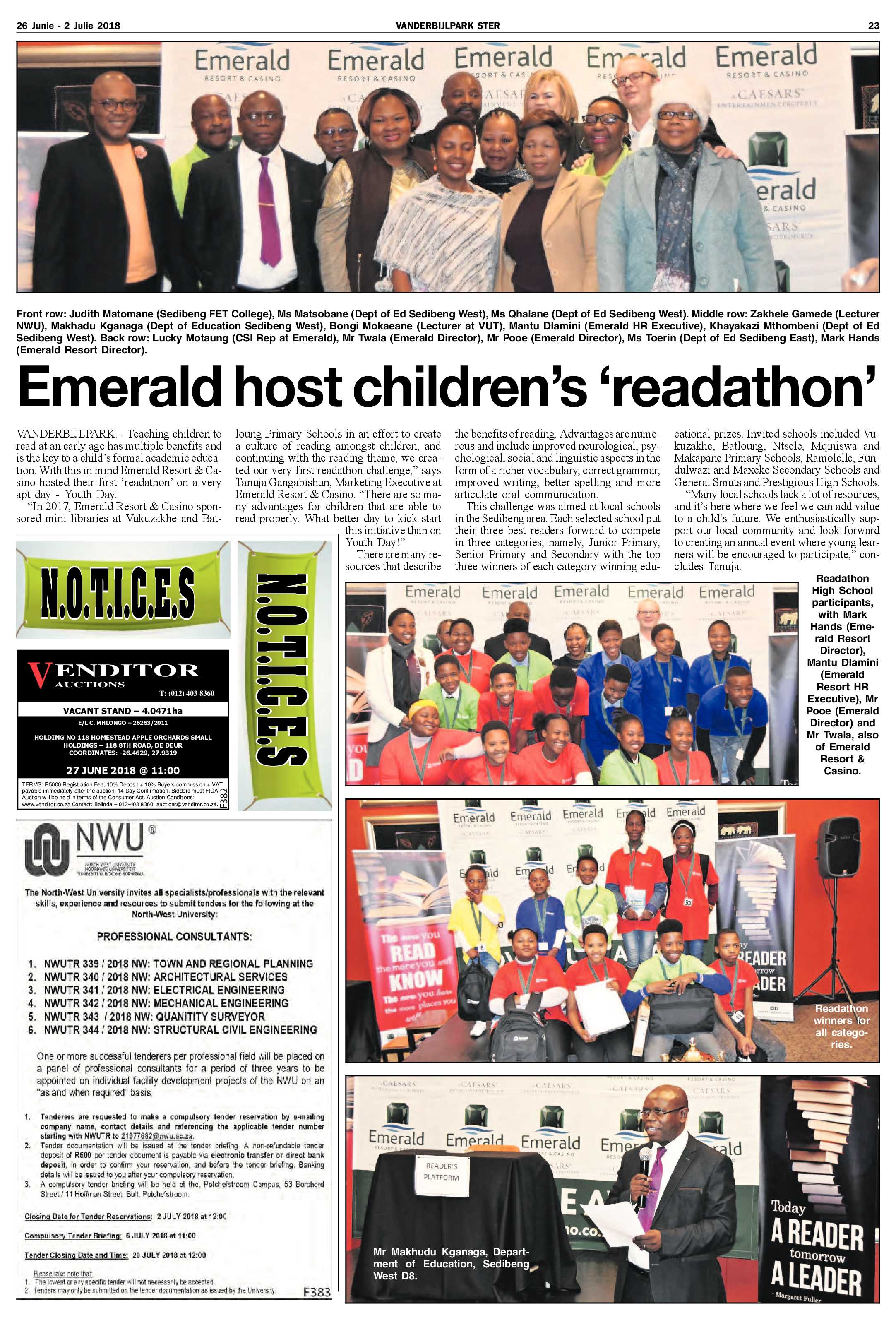 Vanderbijlpark Ster 26 Junie – 2 Julie 2018 page 23