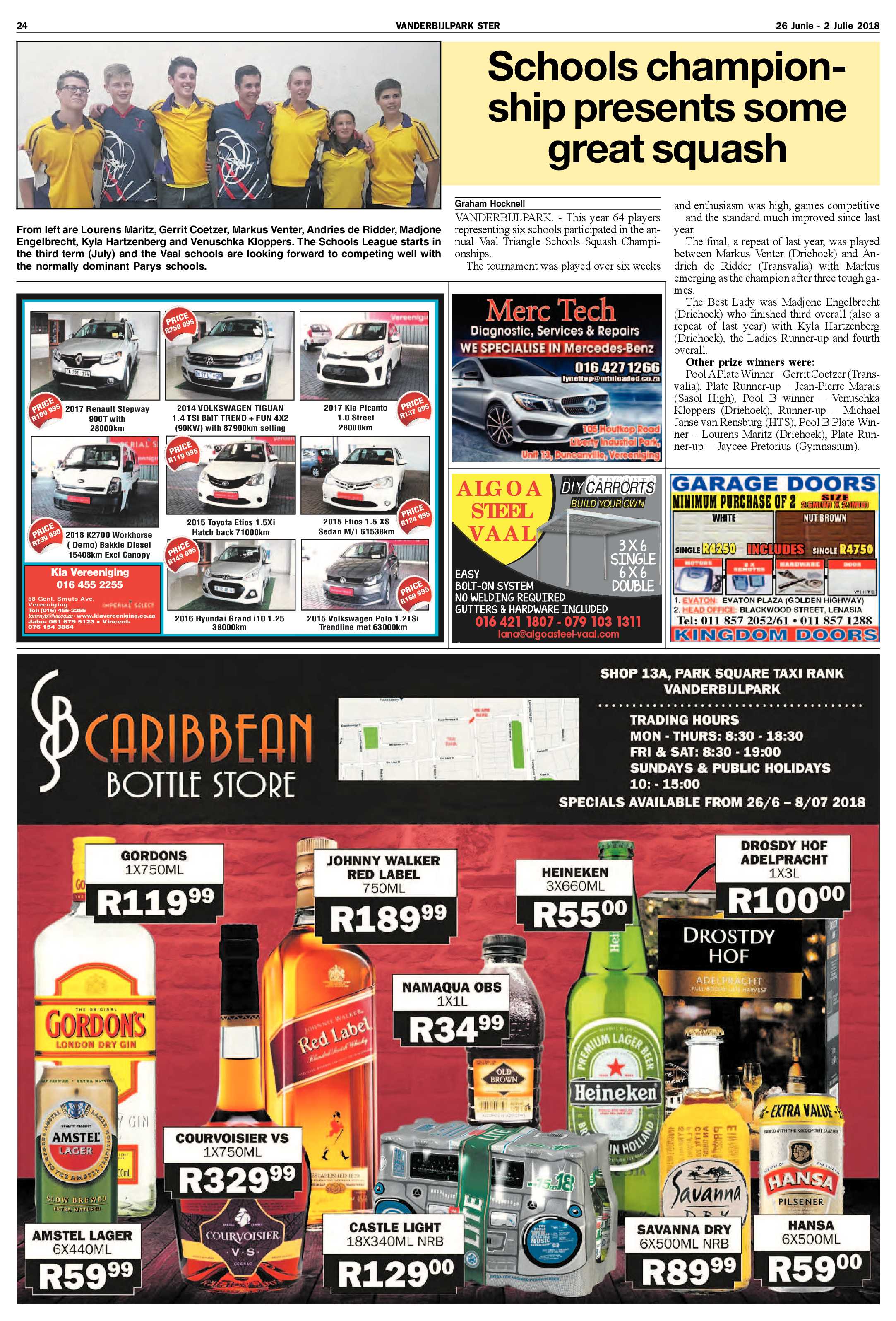 Vanderbijlpark Ster 26 Junie – 2 Julie 2018 page 24