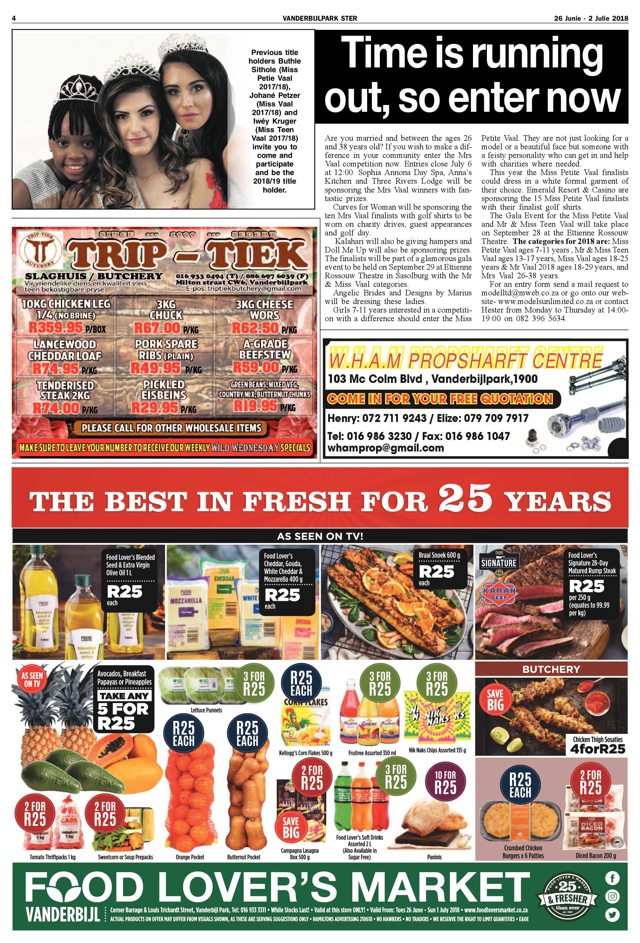 Vanderbijlpark Ster 26 Junie – 2 Julie 2018 page 4