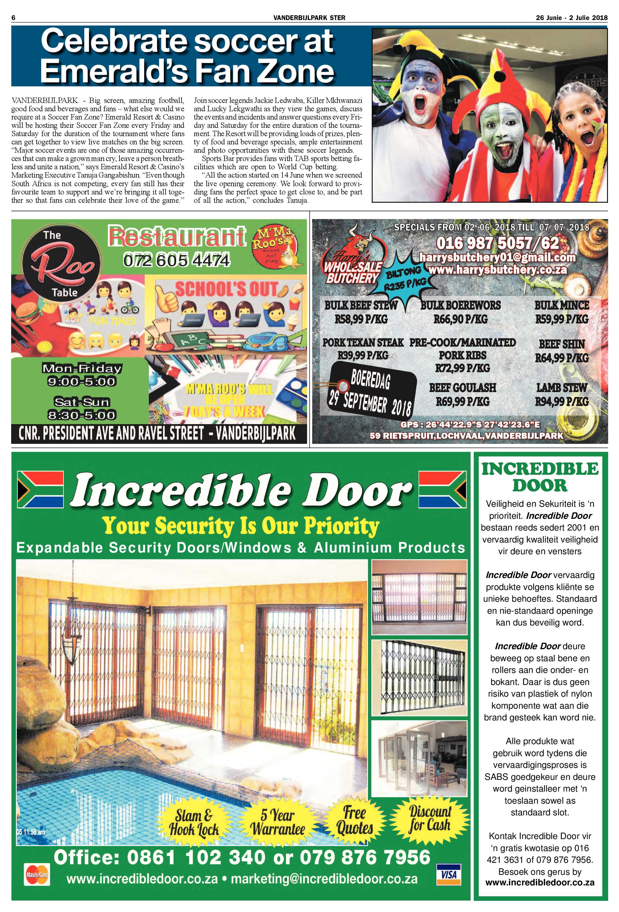 Vanderbijlpark Ster 26 Junie – 2 Julie 2018 page 6