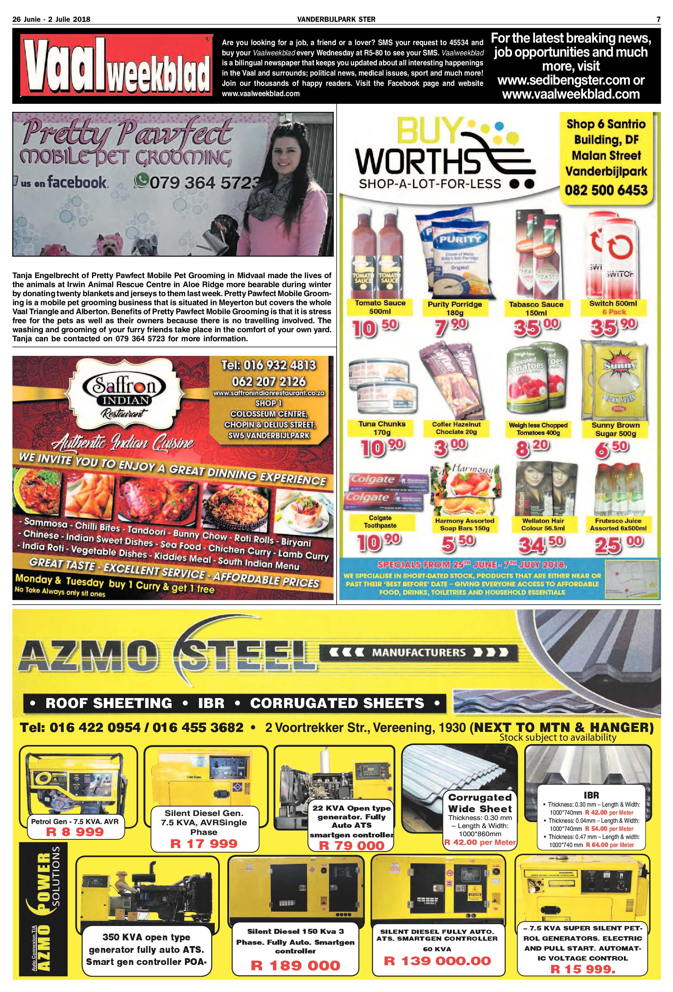 Vanderbijlpark Ster 26 Junie – 2 Julie 2018 page 7