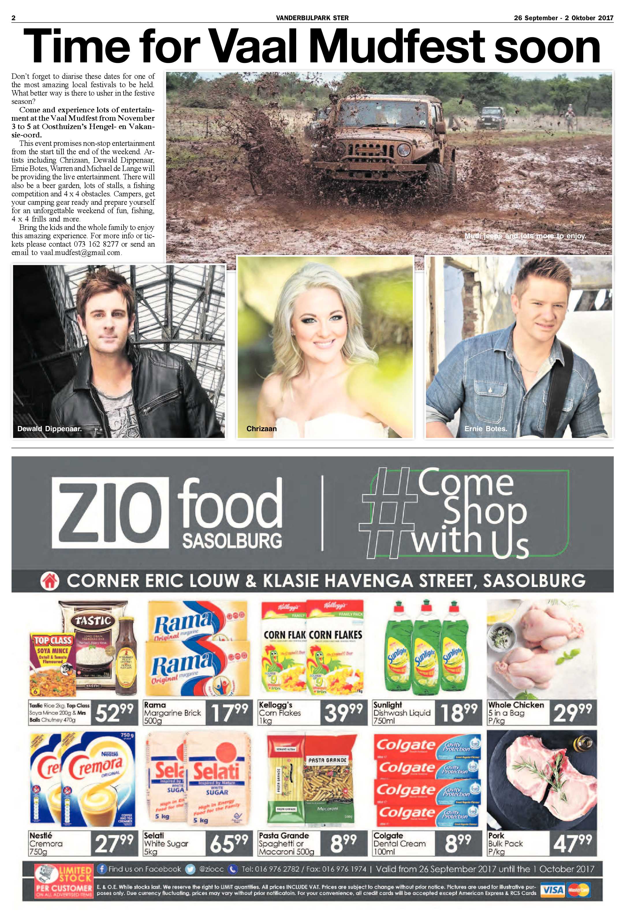 Vanderbijlpark Ster 26 September – 2 Oktober 2017 page 2