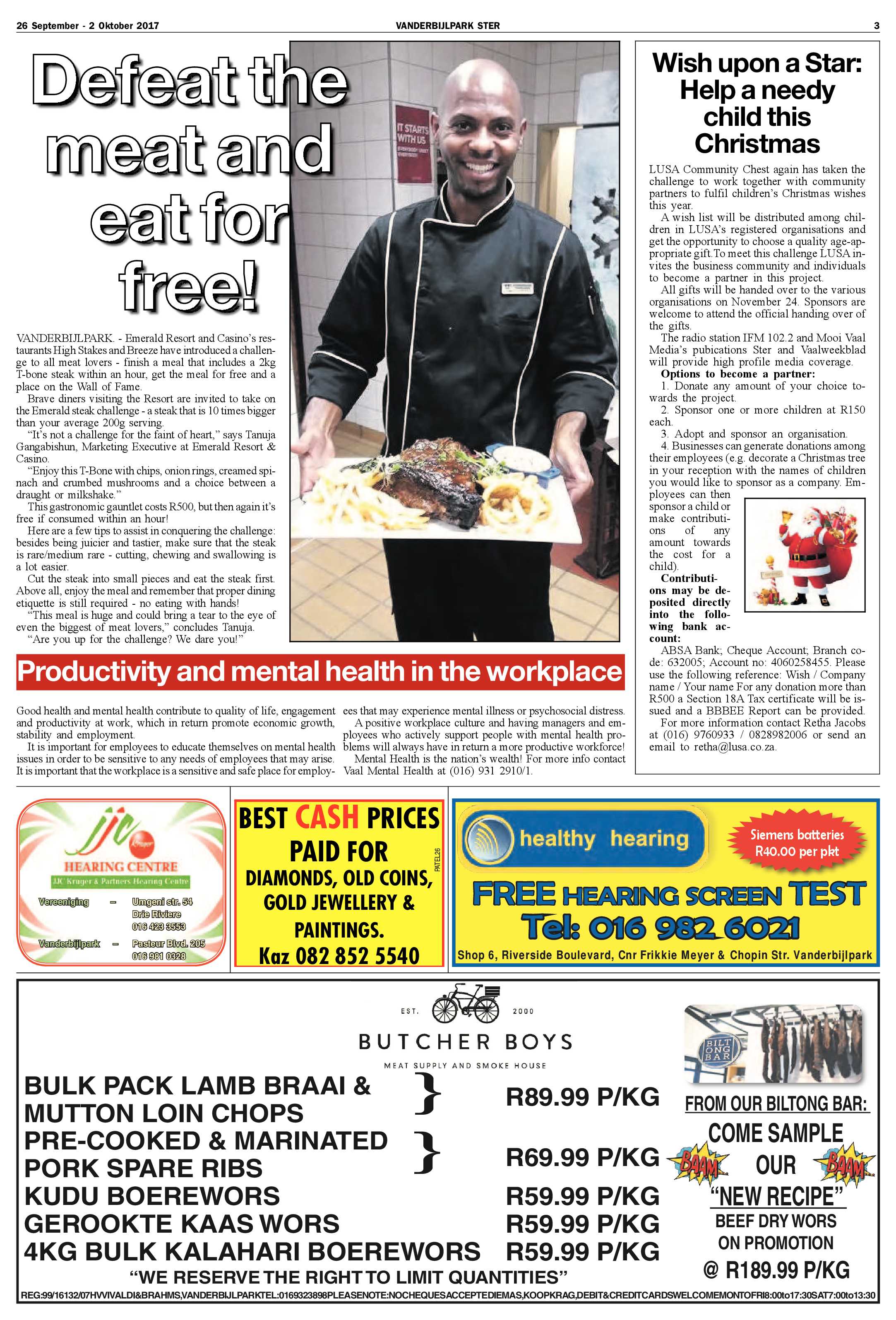 Vanderbijlpark Ster 26 September – 2 Oktober 2017 page 3