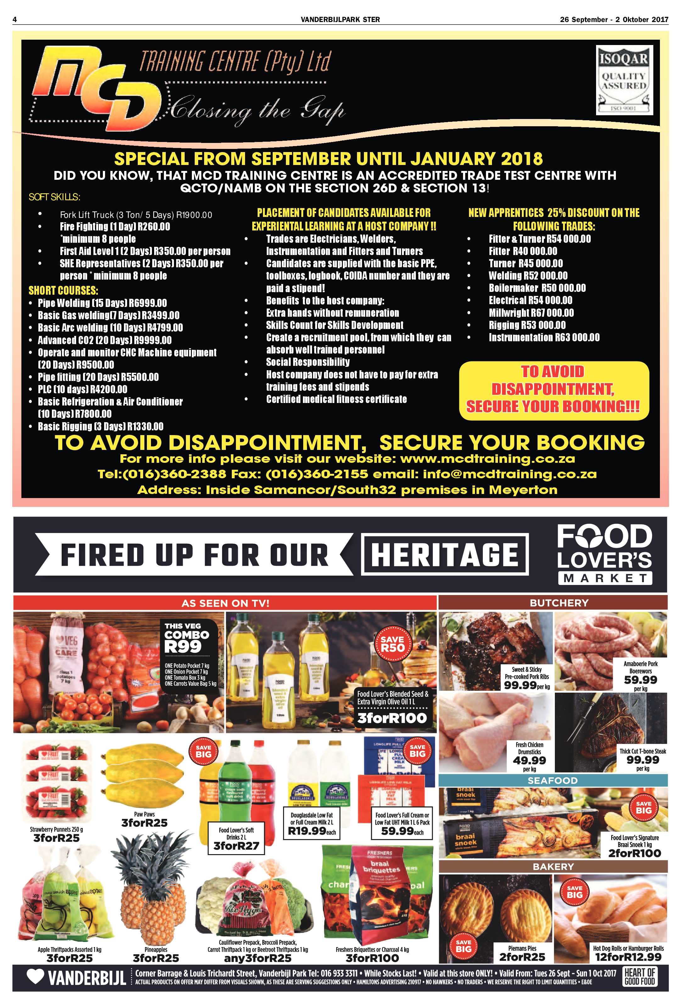 Vanderbijlpark Ster 26 September – 2 Oktober 2017 page 4