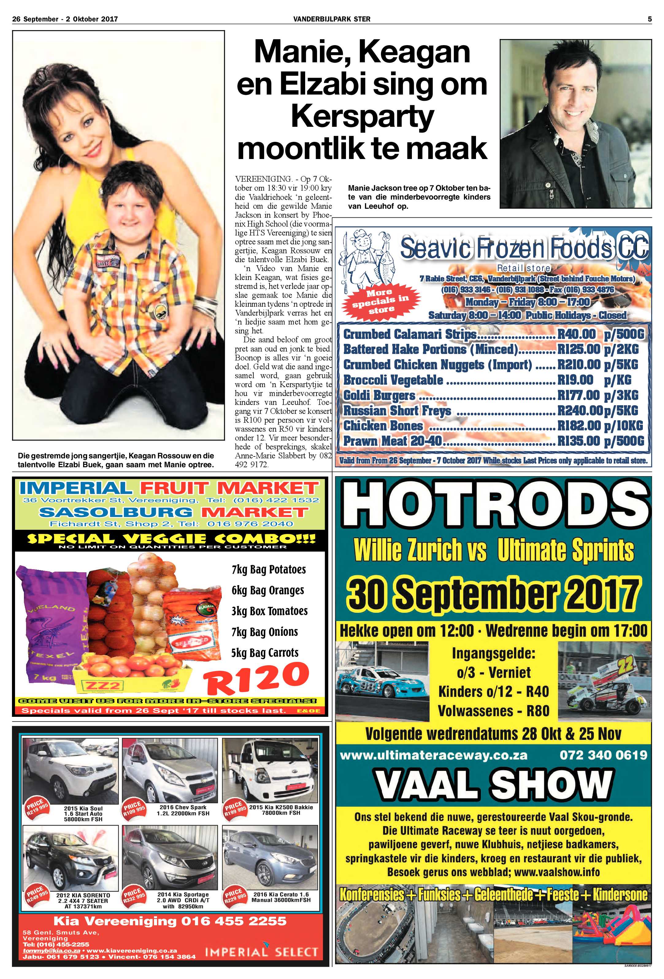 Vanderbijlpark Ster 26 September – 2 Oktober 2017 page 5