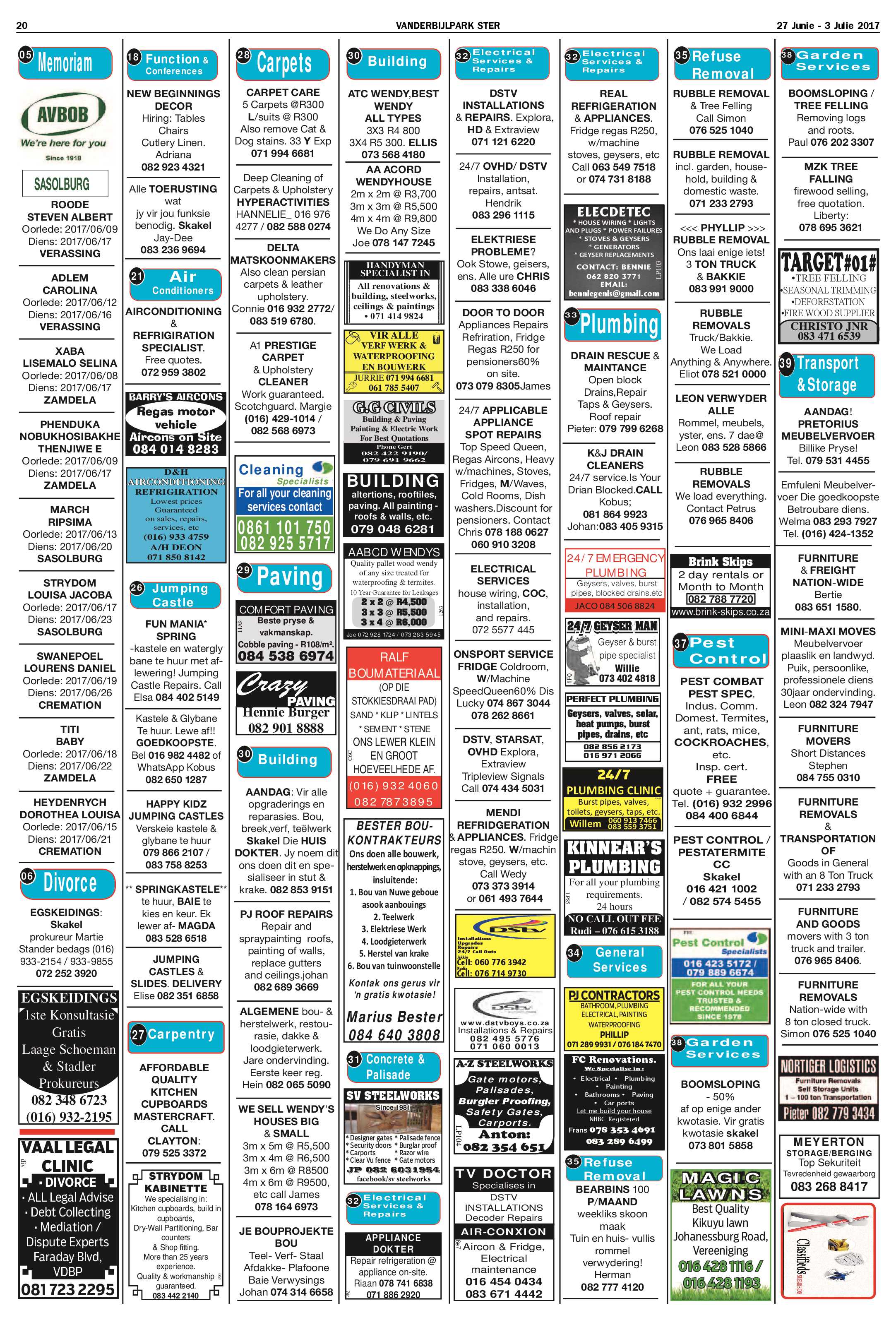 Vanderbijlpark Ster 27 Junie – 3 Julie 2017 page 20